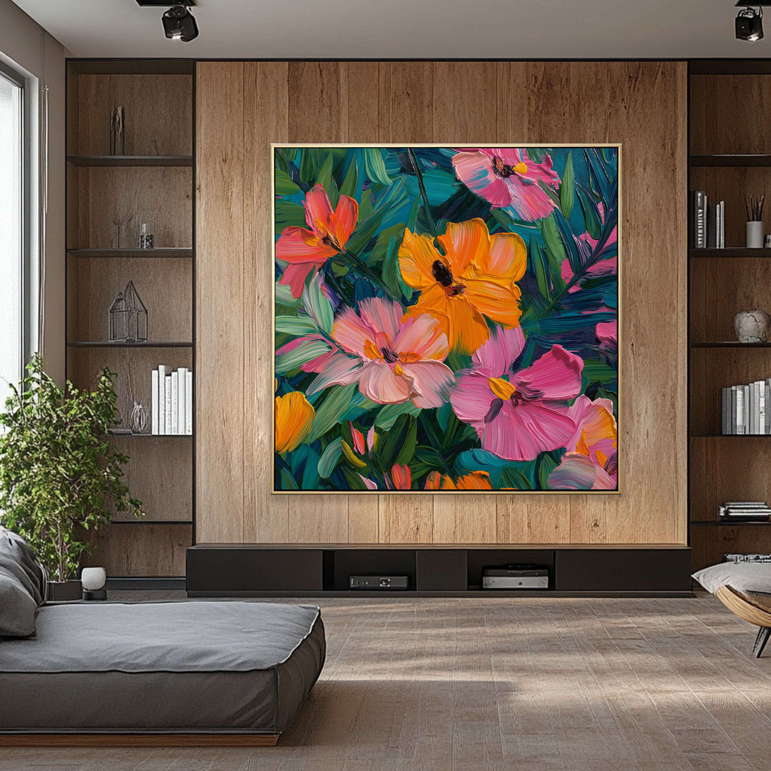 Flower & Tree art #QS064