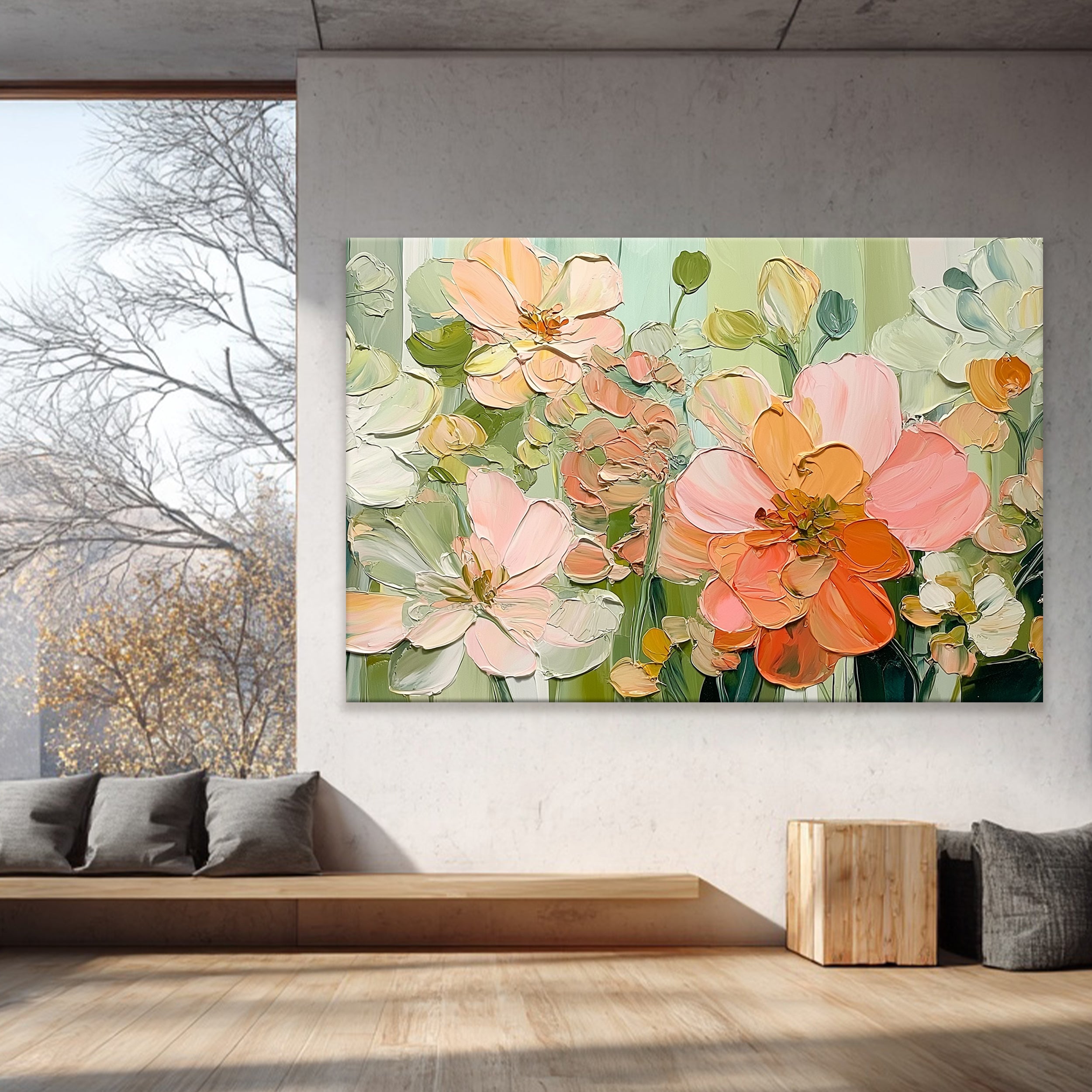 Flower & Tree Art #QS351