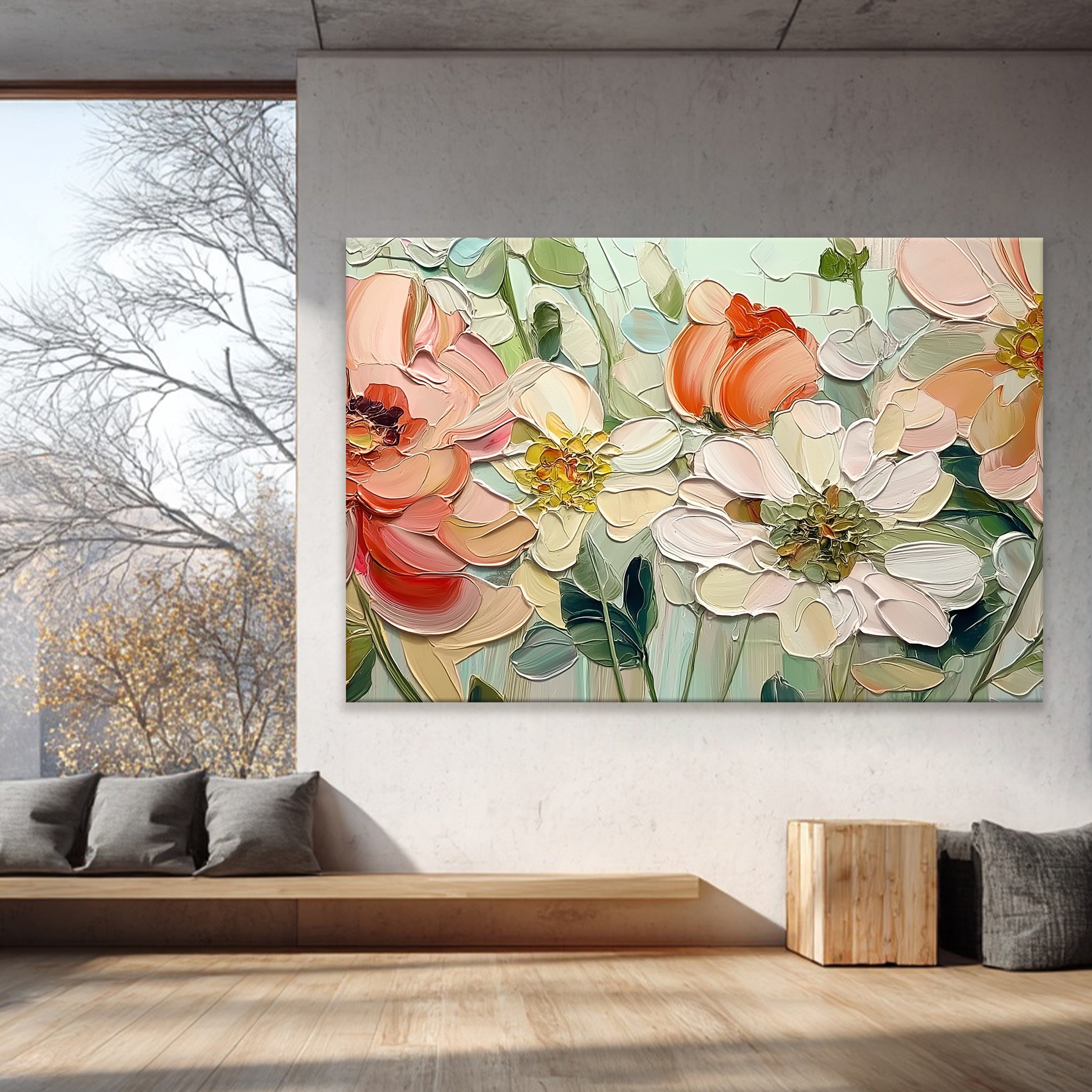 Flower & Tree Art #QS357