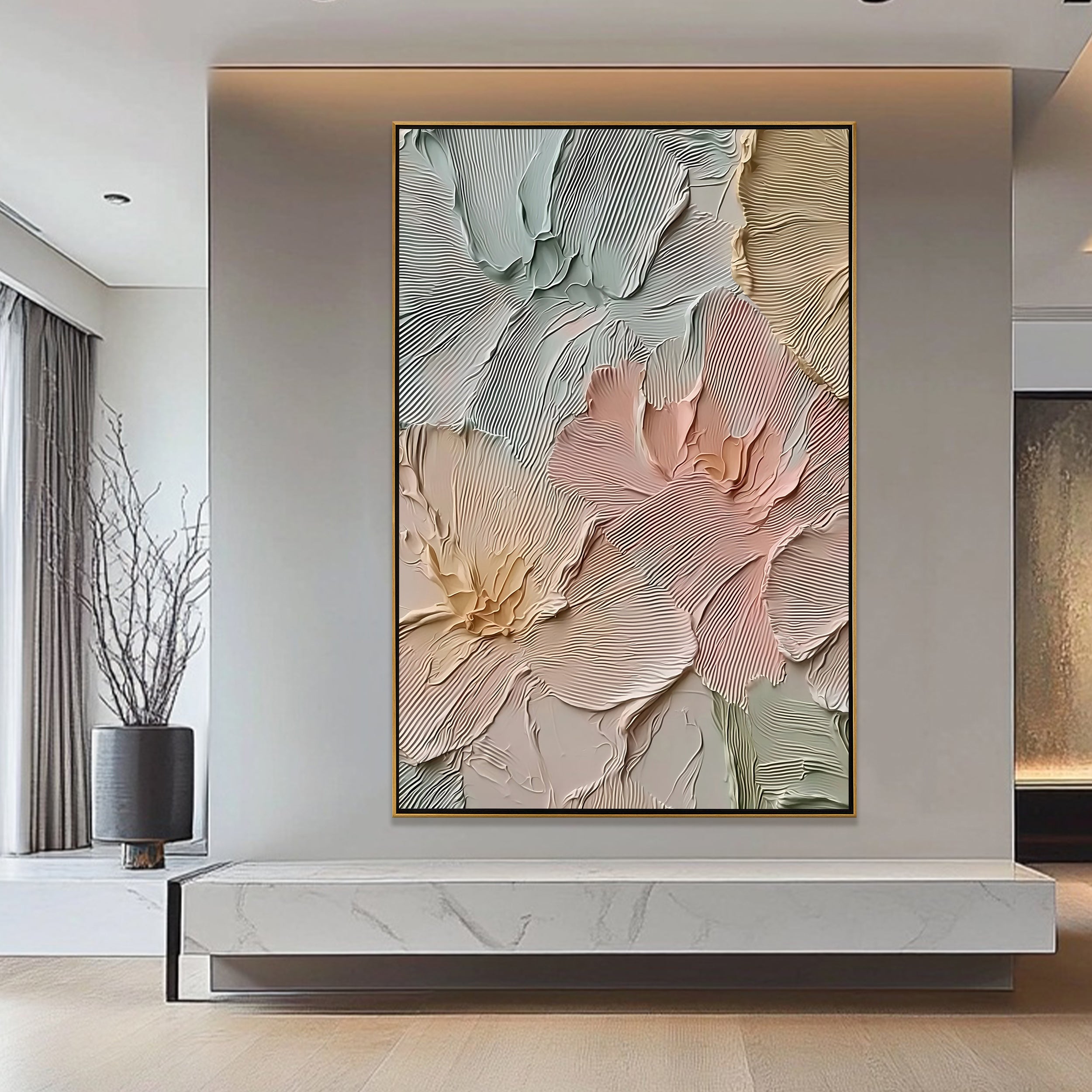 Plaster & Texture Art #QS392