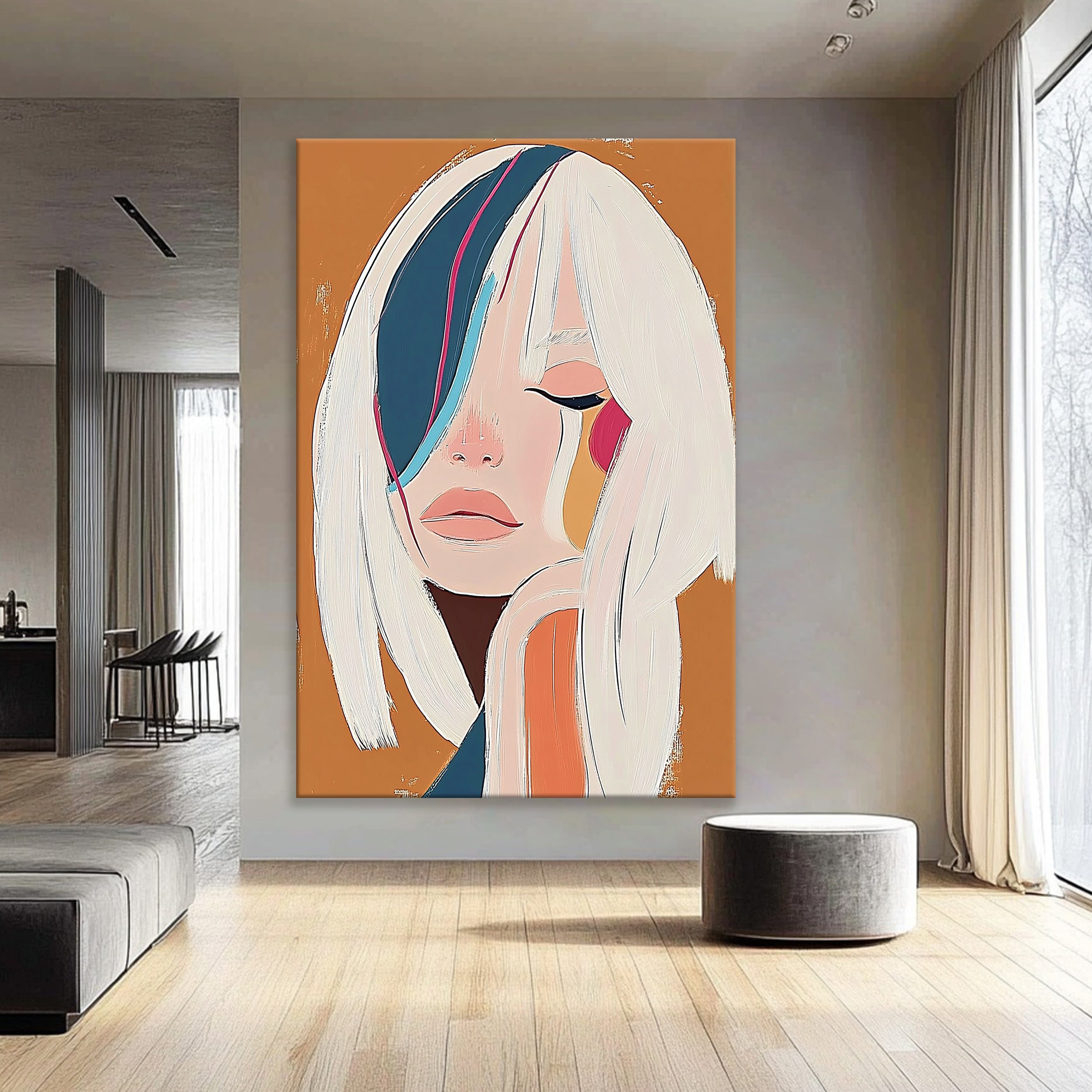 People & Portraits Art #QS451