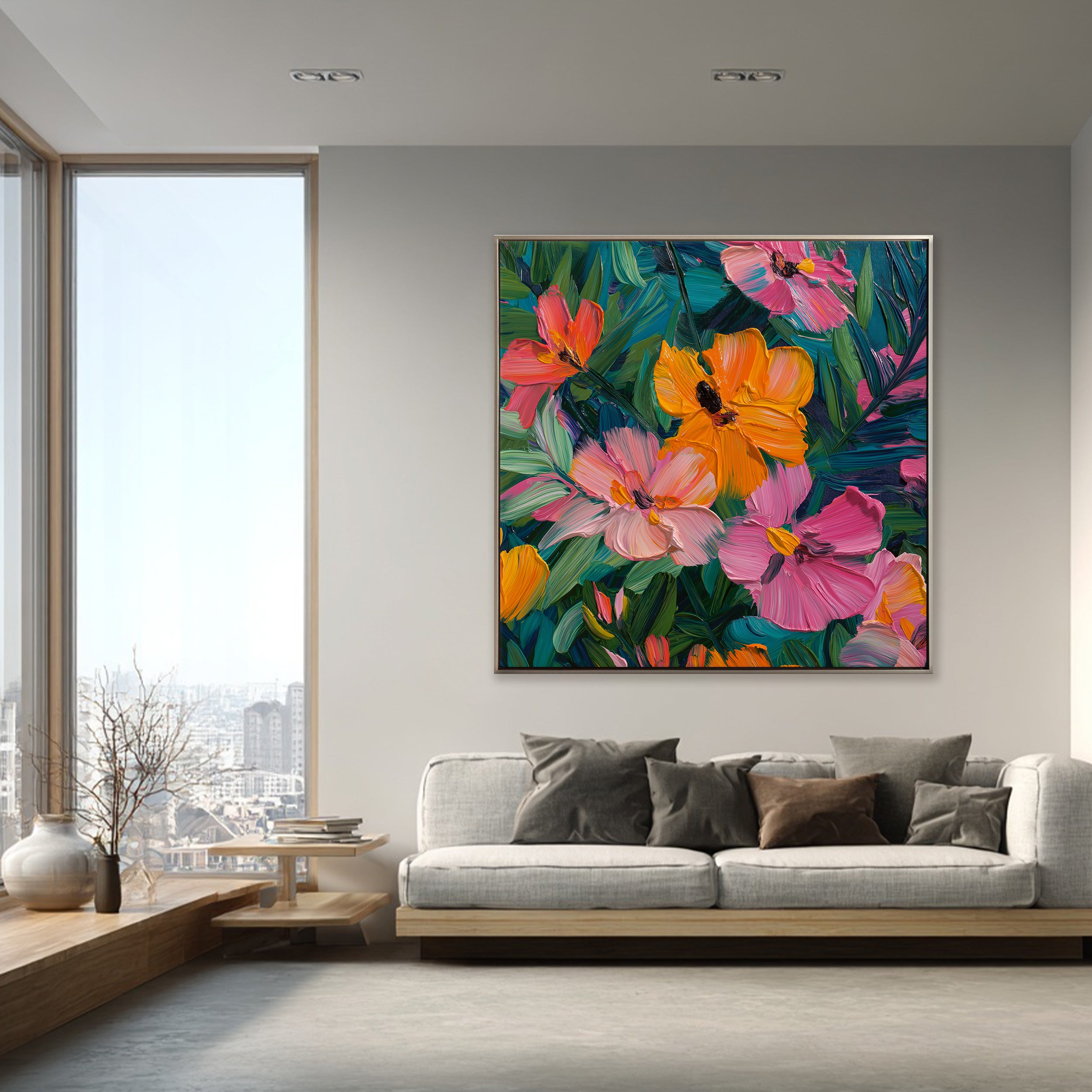 Flower & Tree art #QS064