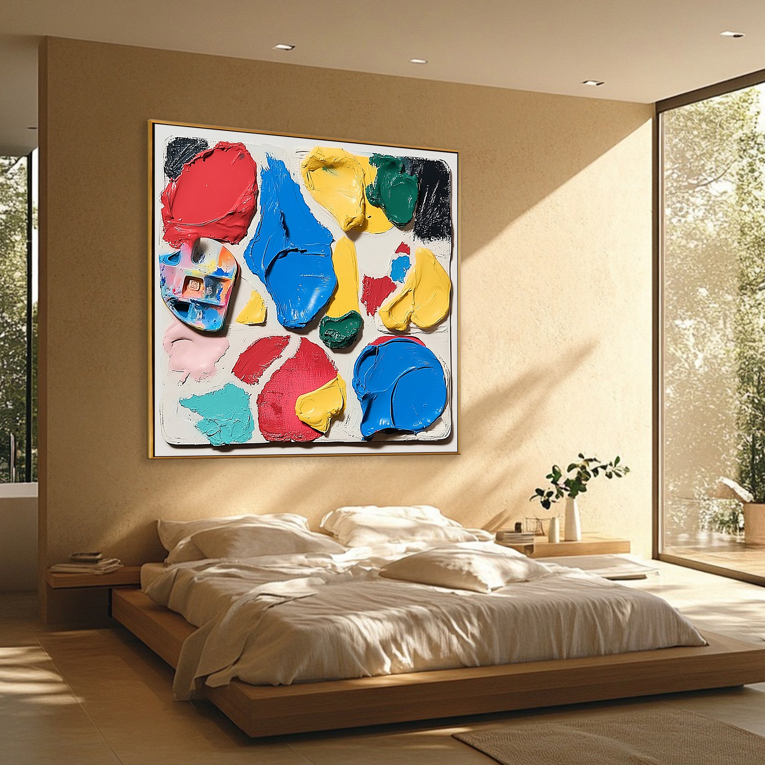 Plaster & Texture art #QS415