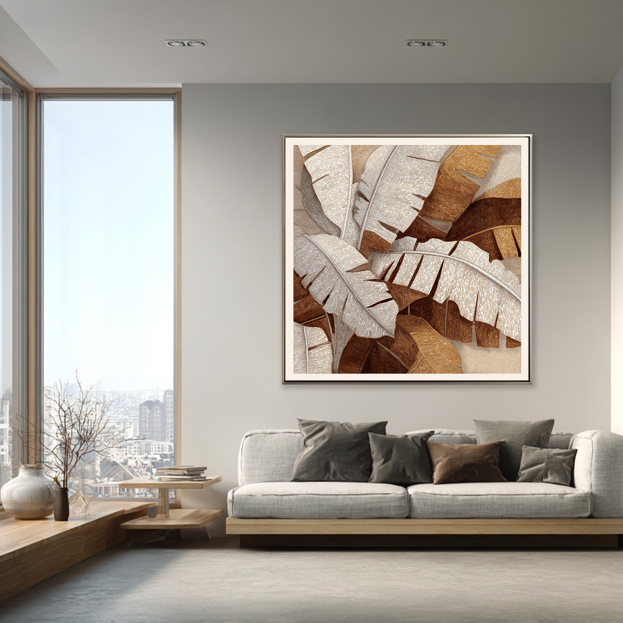 Flower & Tree art #QS343