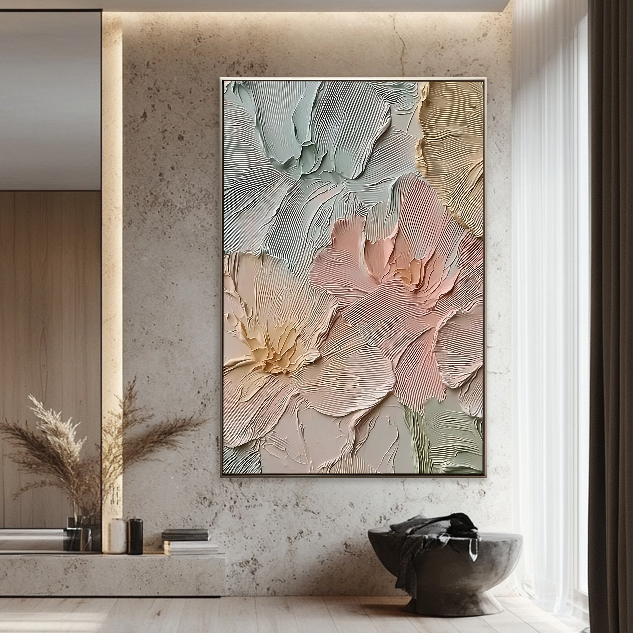 Plaster & Texture Art #QS392