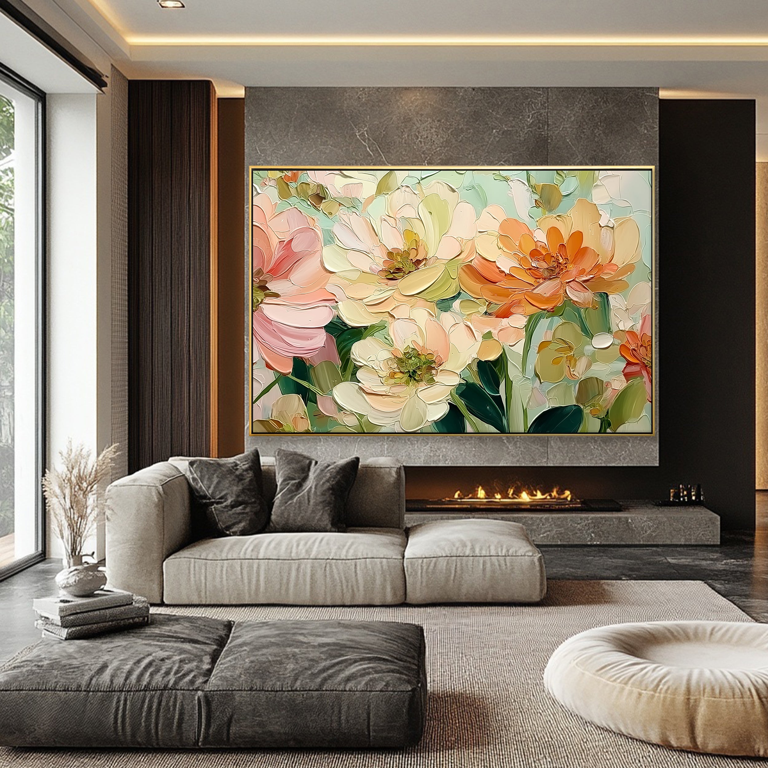 Flower & Tree Art #QS354