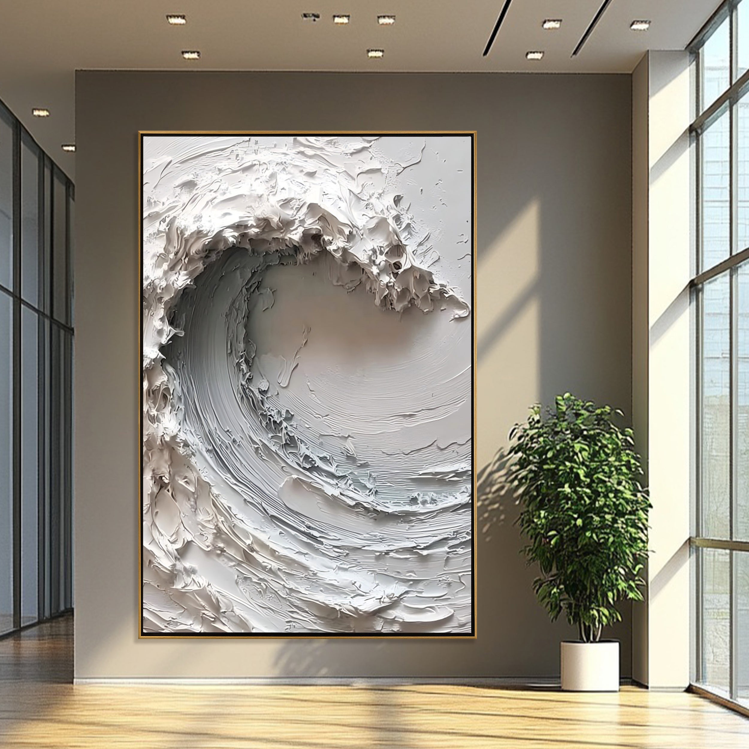 Plaster & Texture Art #QS386