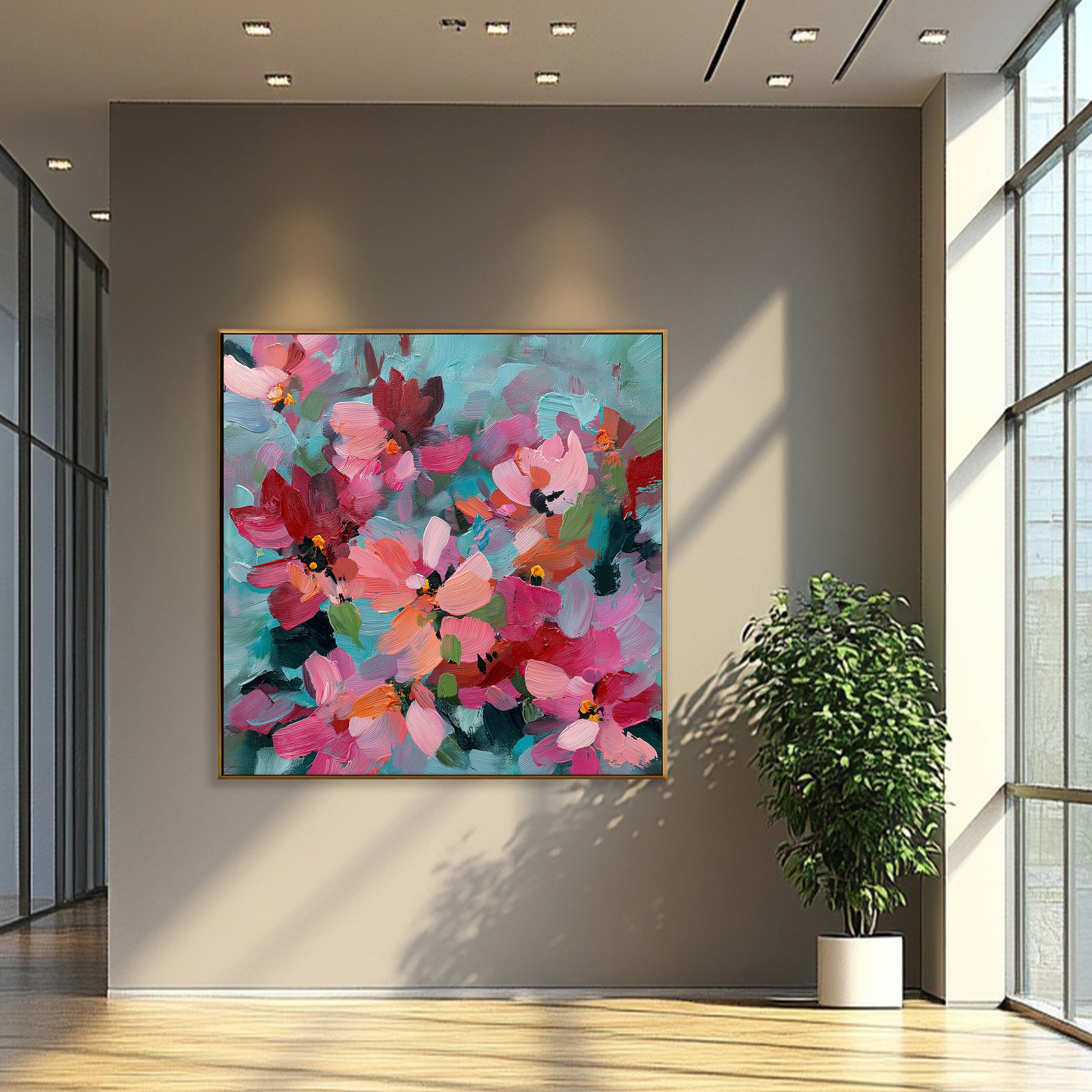 Flower & Tree art #QS143