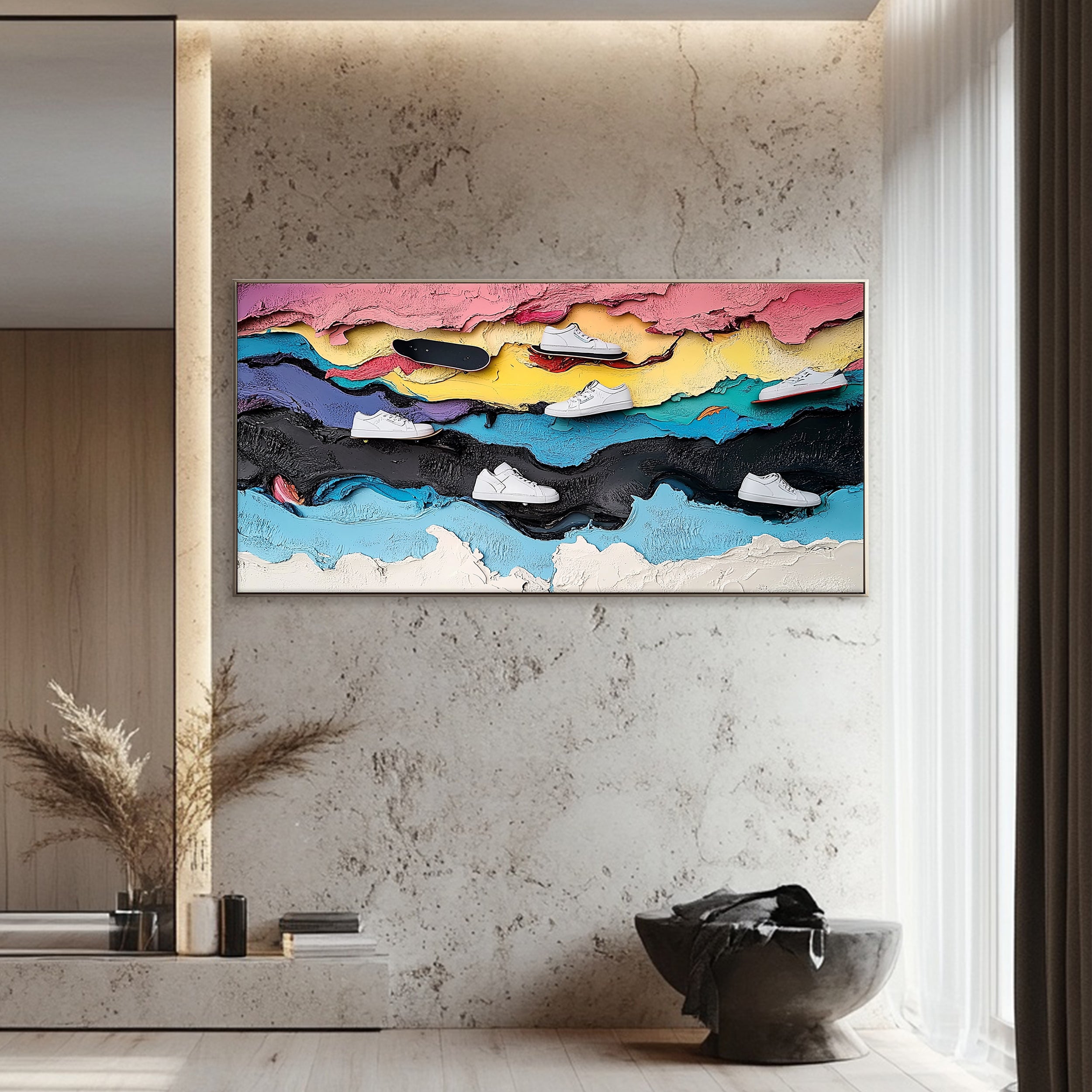 Plaster & Texture Art #QS446