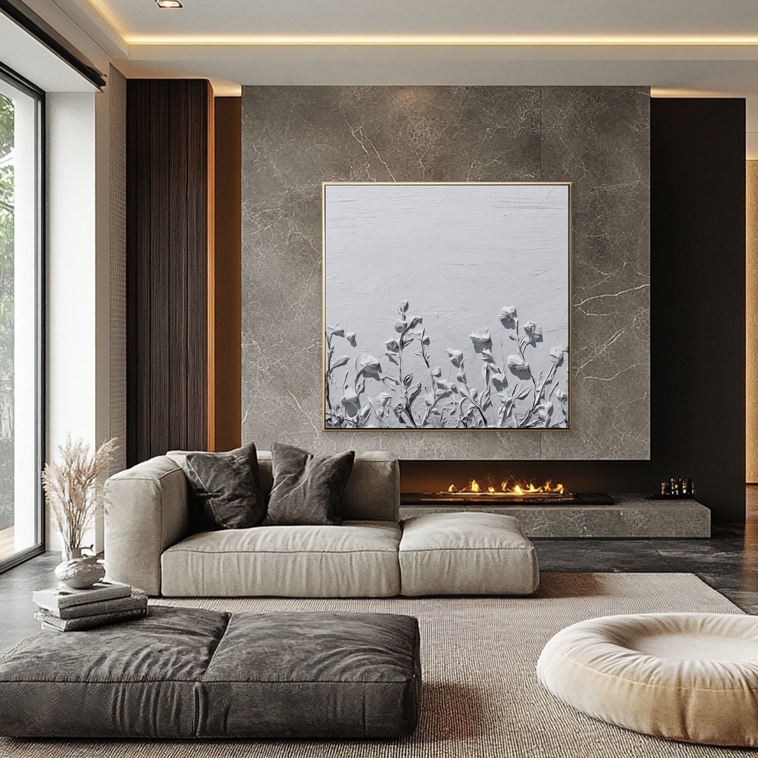 Flower & Tree art #QS155