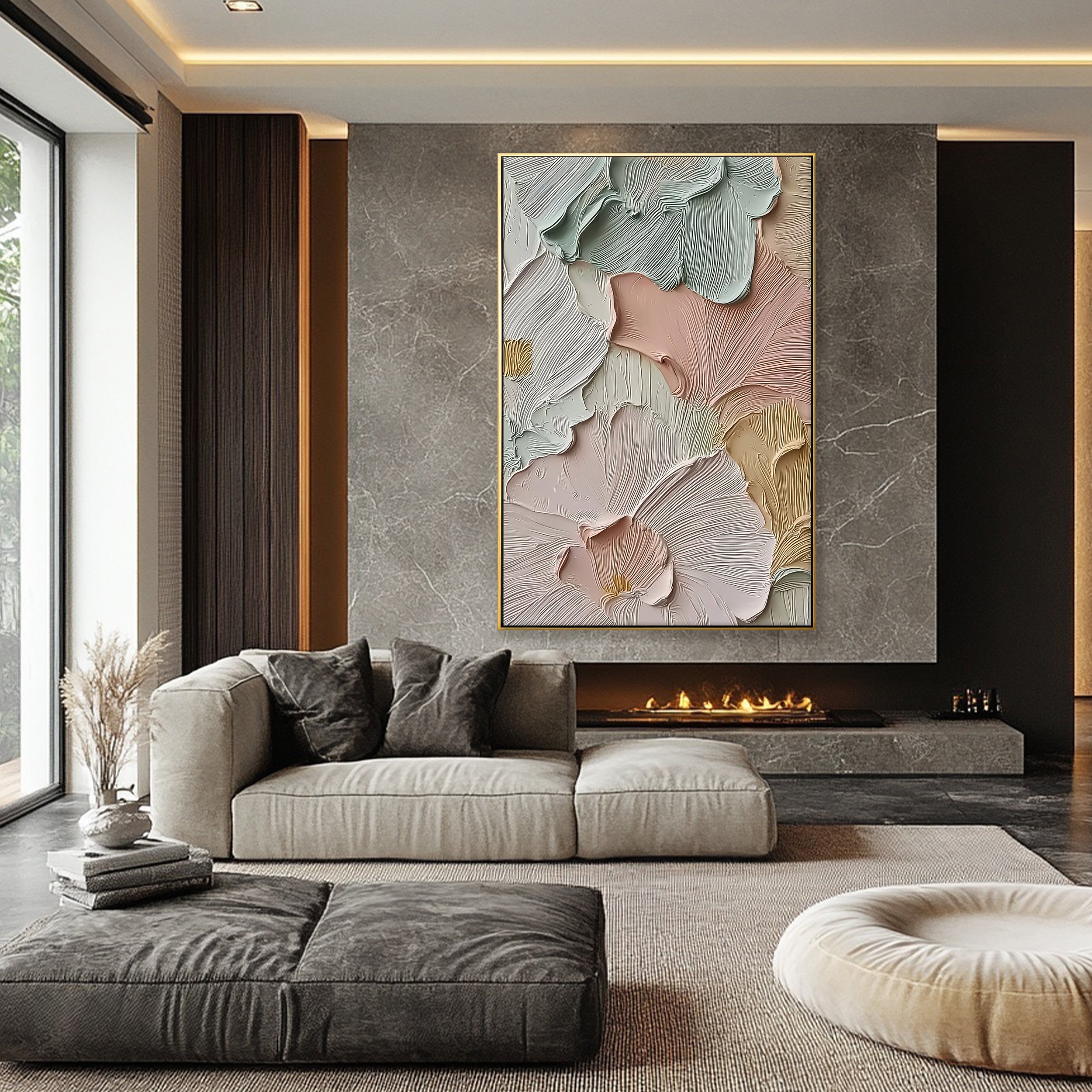 Plaster & Texture Art #QS393