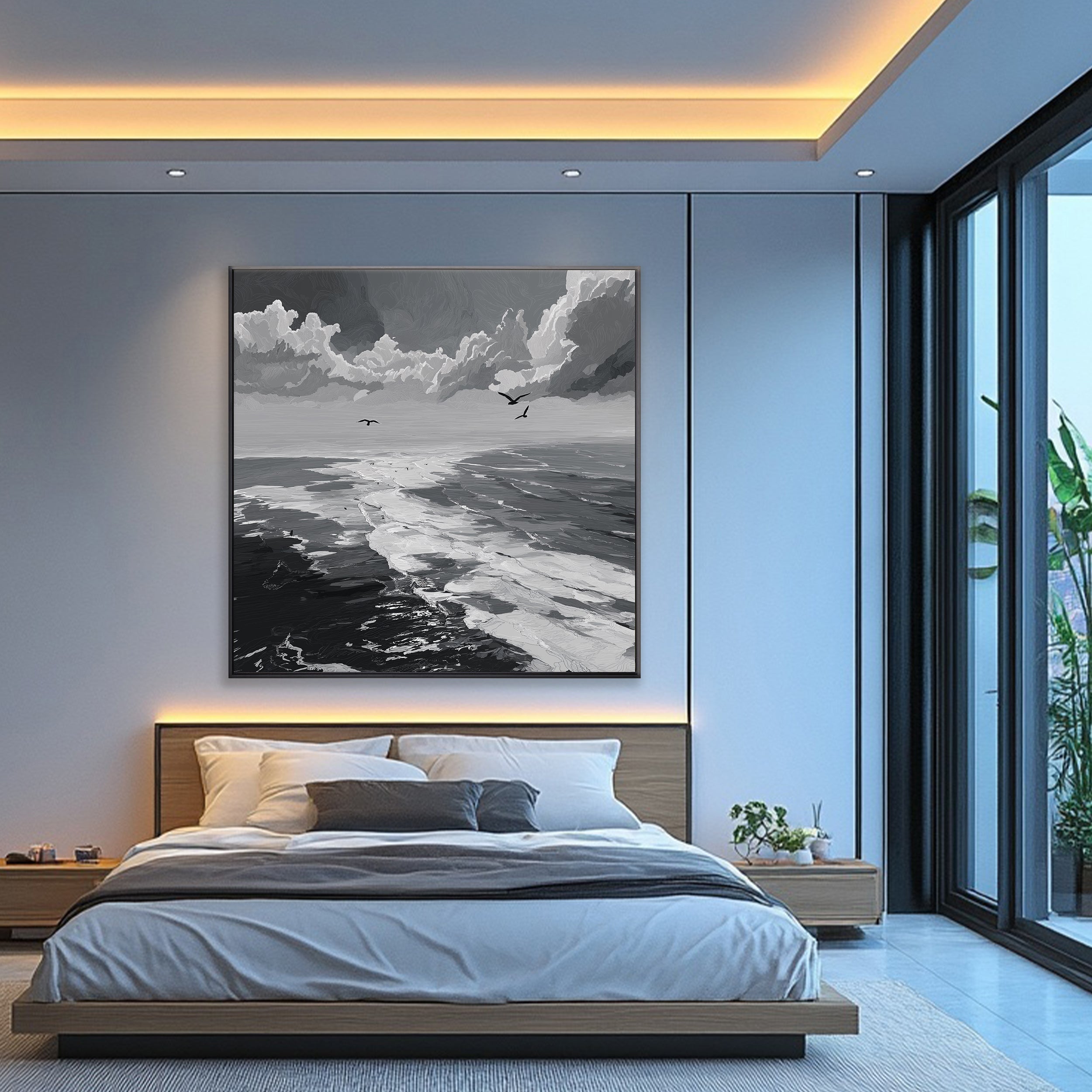 Beach & Ocean art #QS336