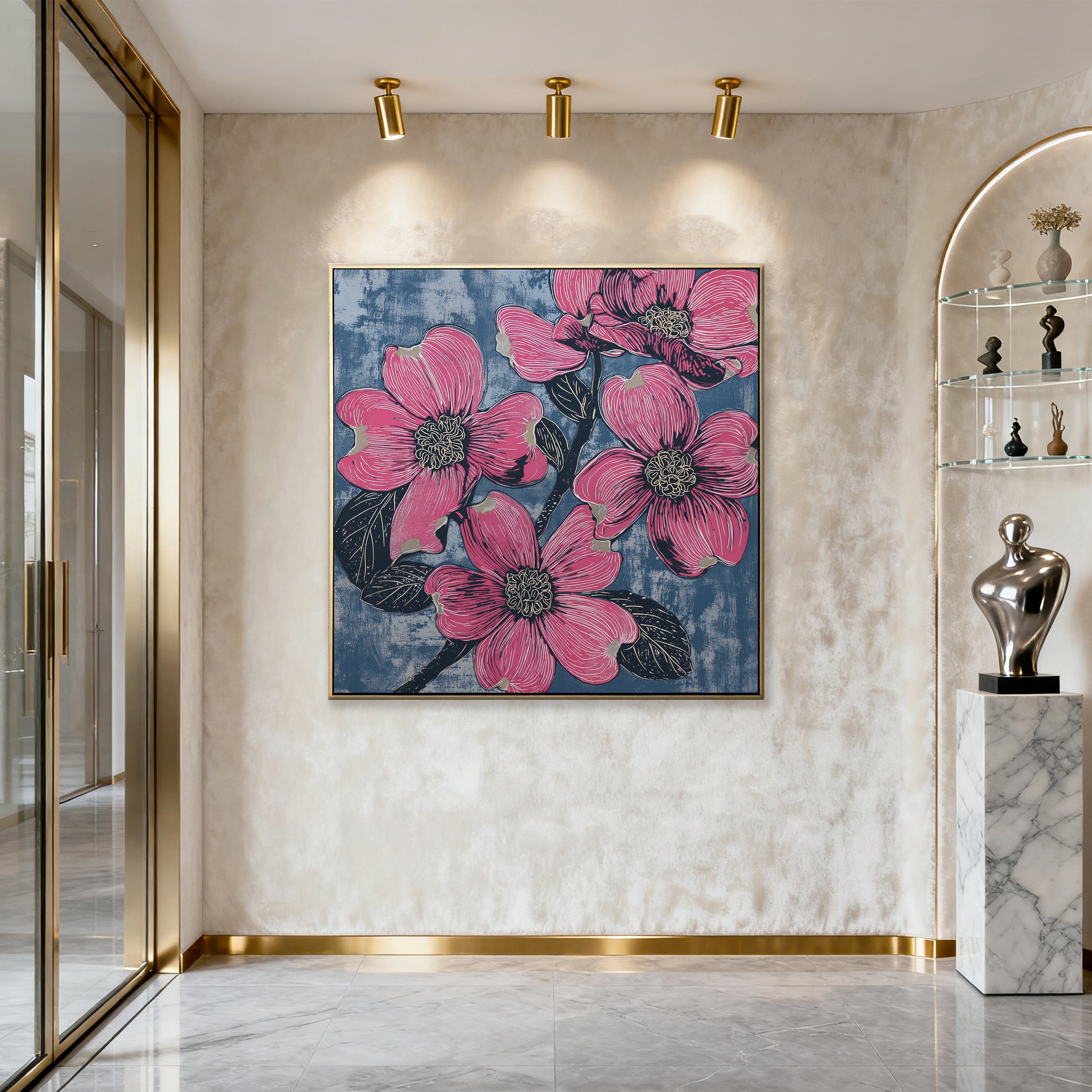 Flower & Tree art #QS146