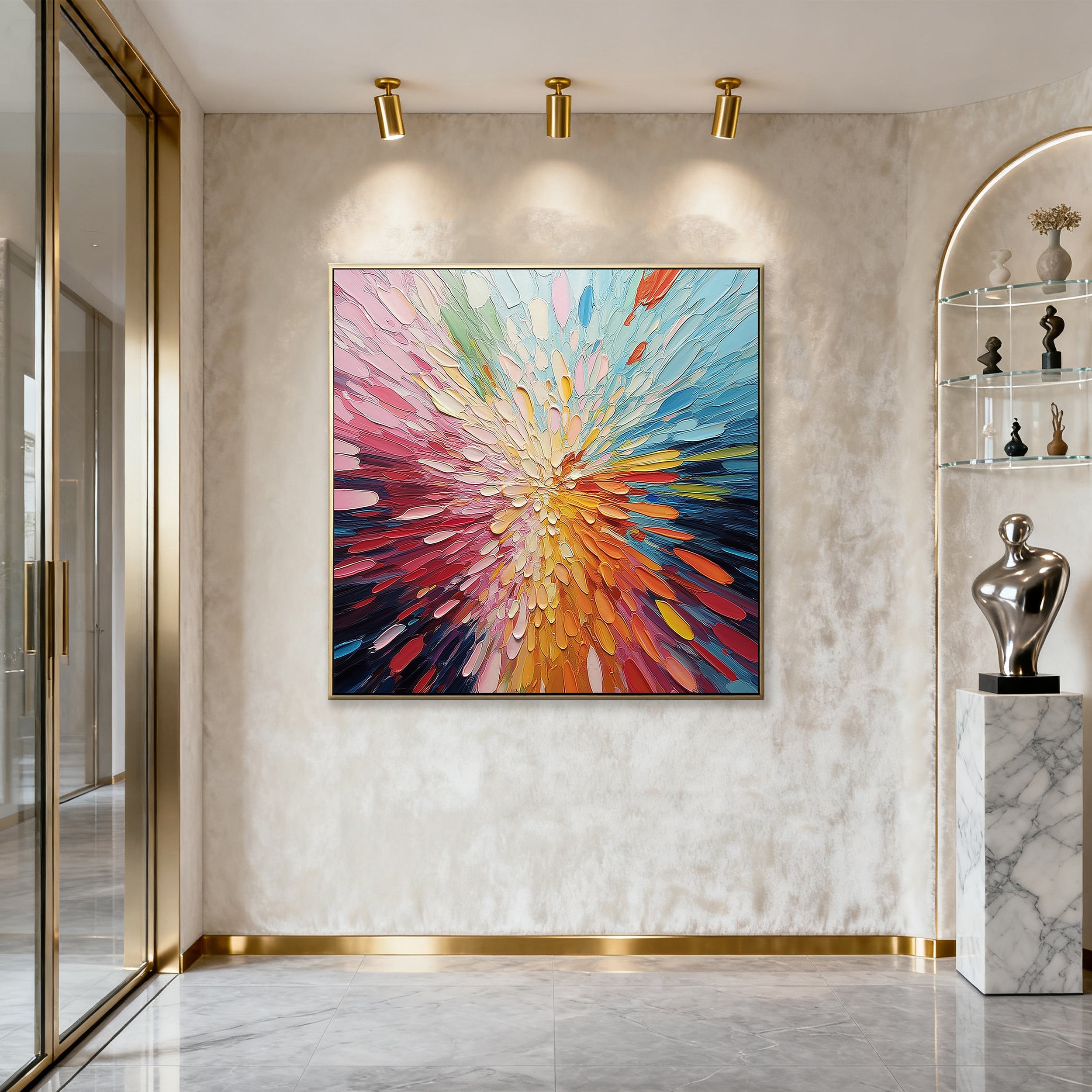 Plaster & Texture art #QS173