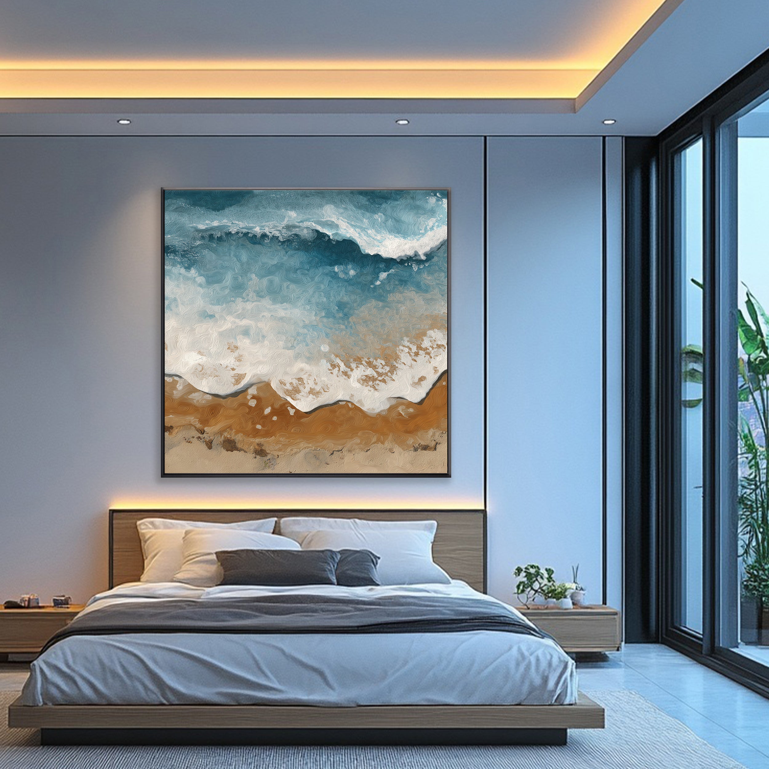 Beach & Ocean art #QS005