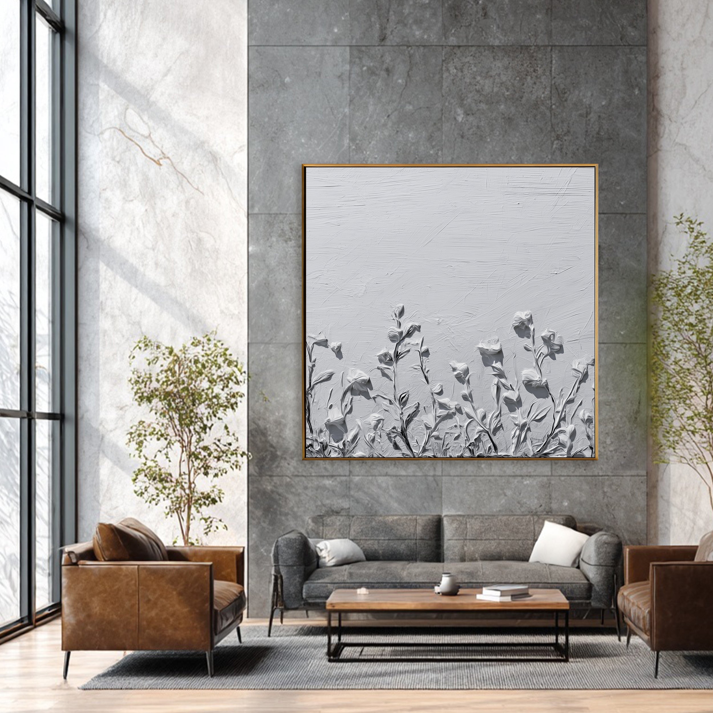 Flower & Tree art #QS155