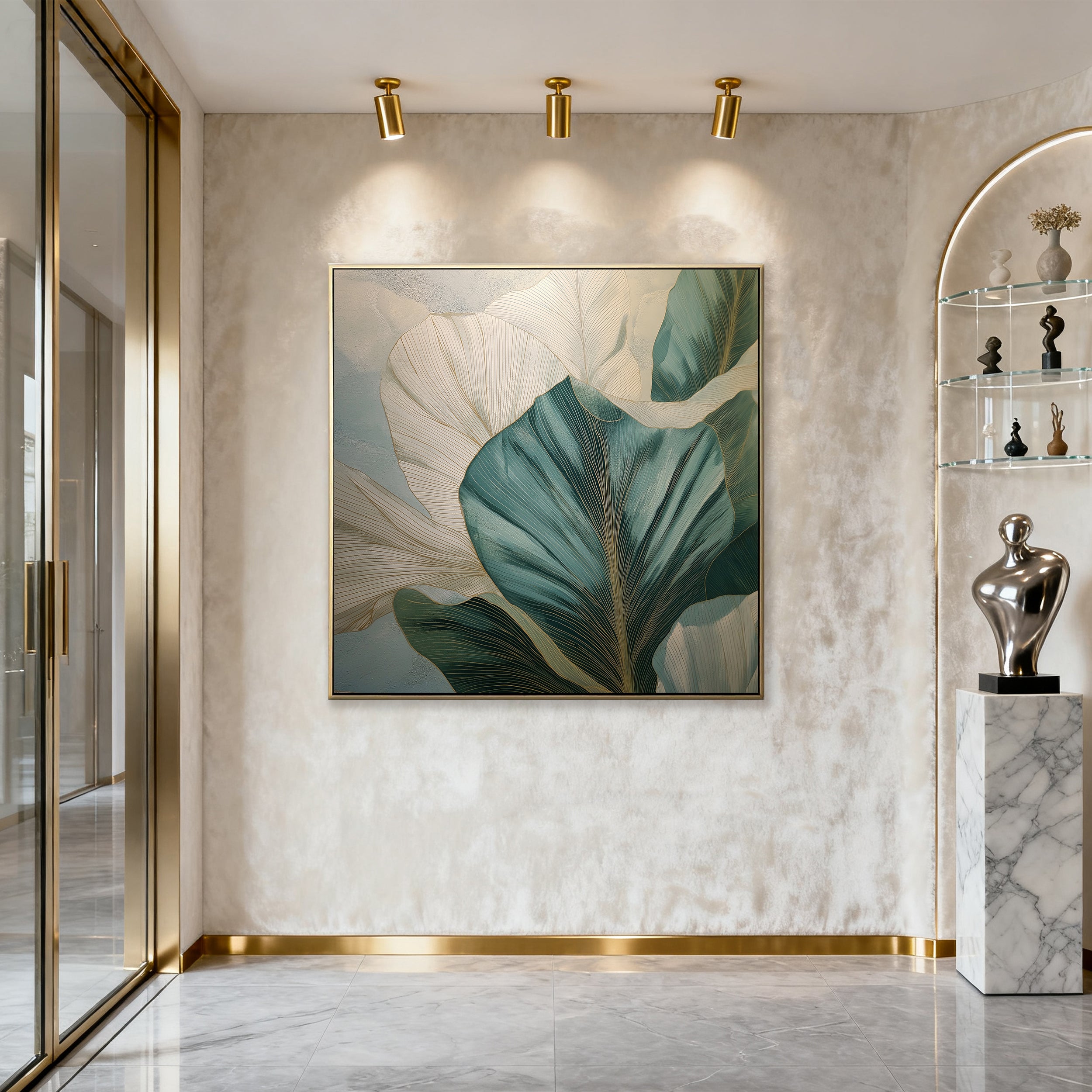 Flower & Tree art #QS140