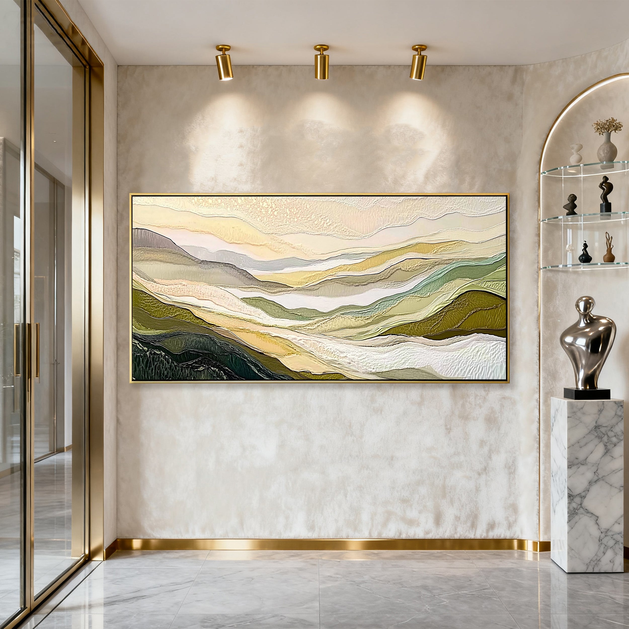 Plaster & Texture Art #QS443