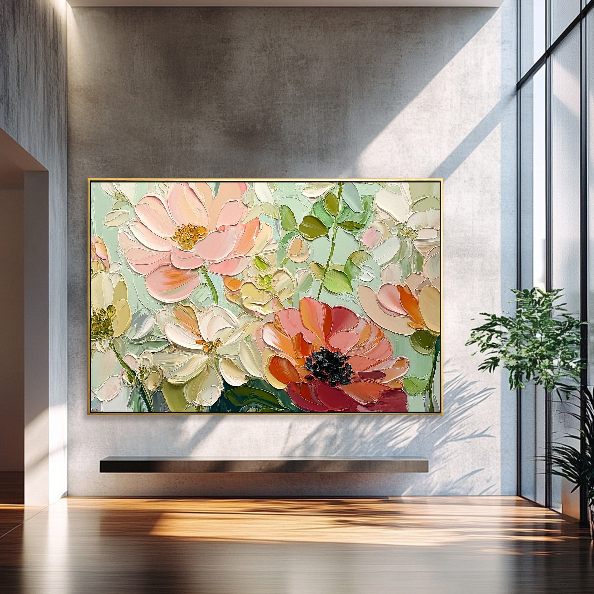 Flower & Tree Art #QS356