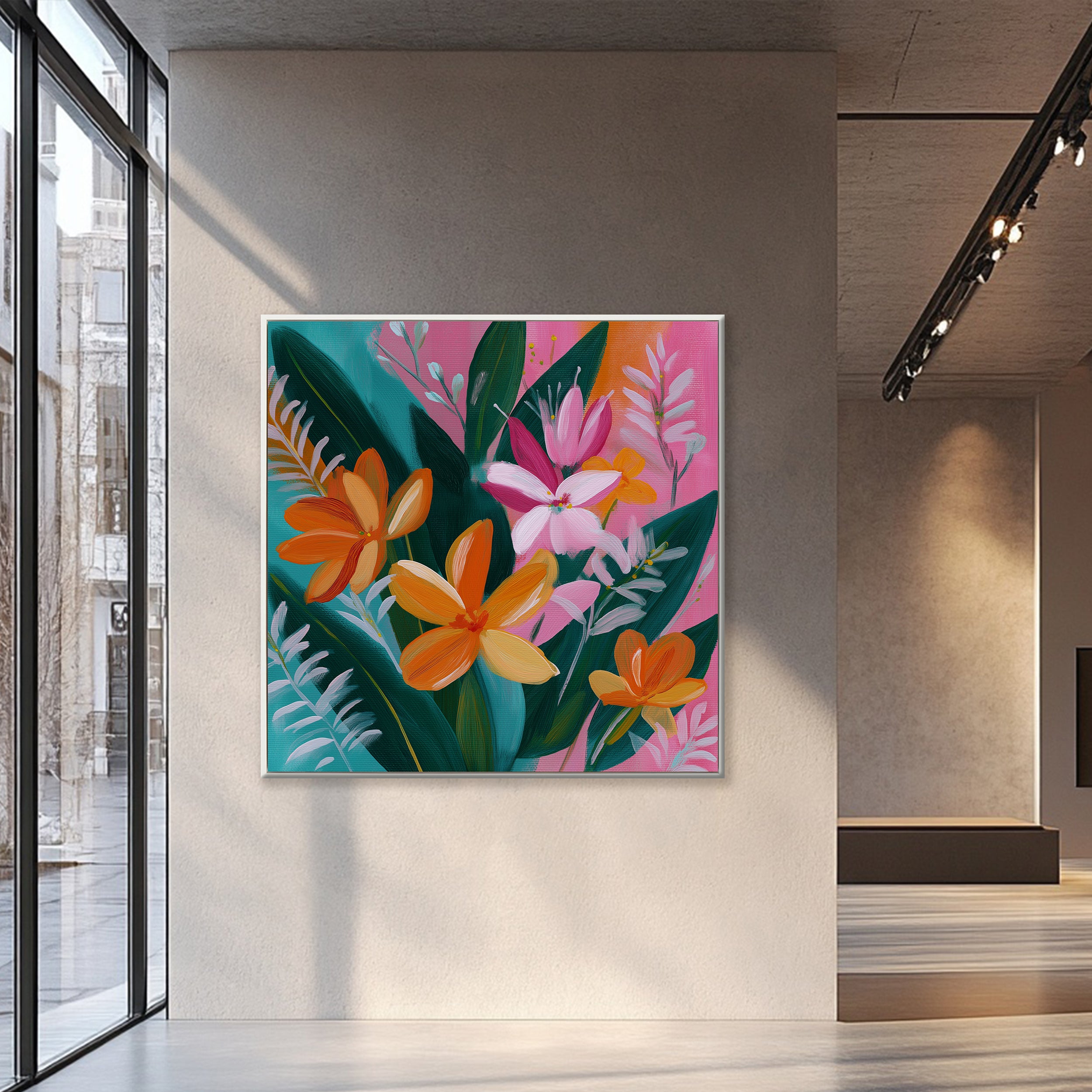 Flower & Tree art #QS055