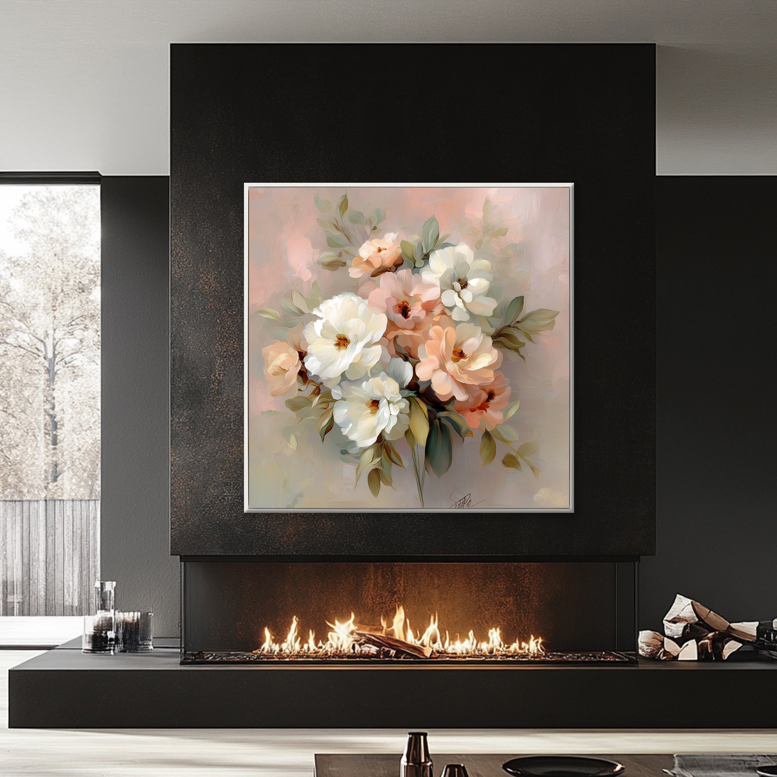 Flower & Tree art #QS236