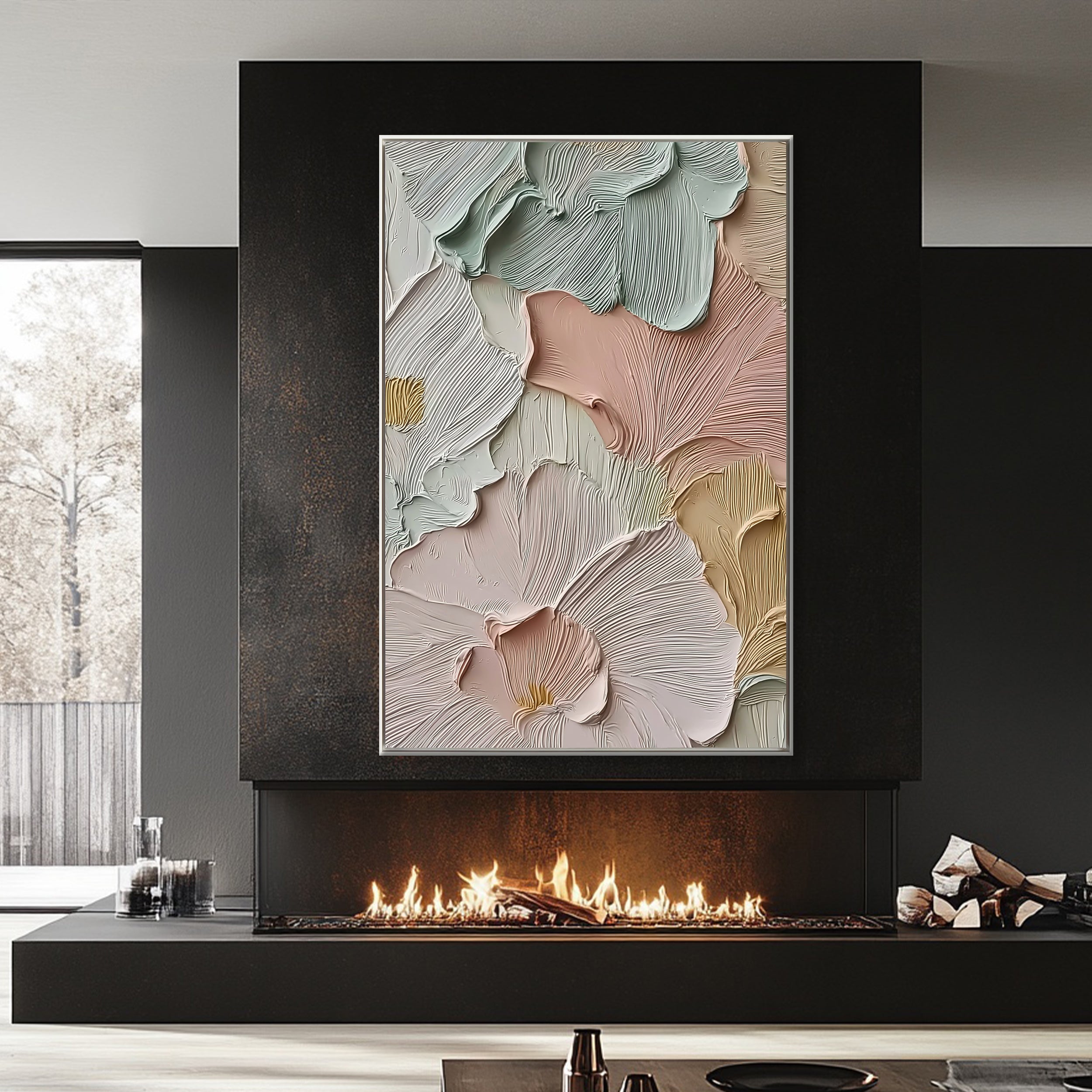 Plaster & Texture Art #QS393