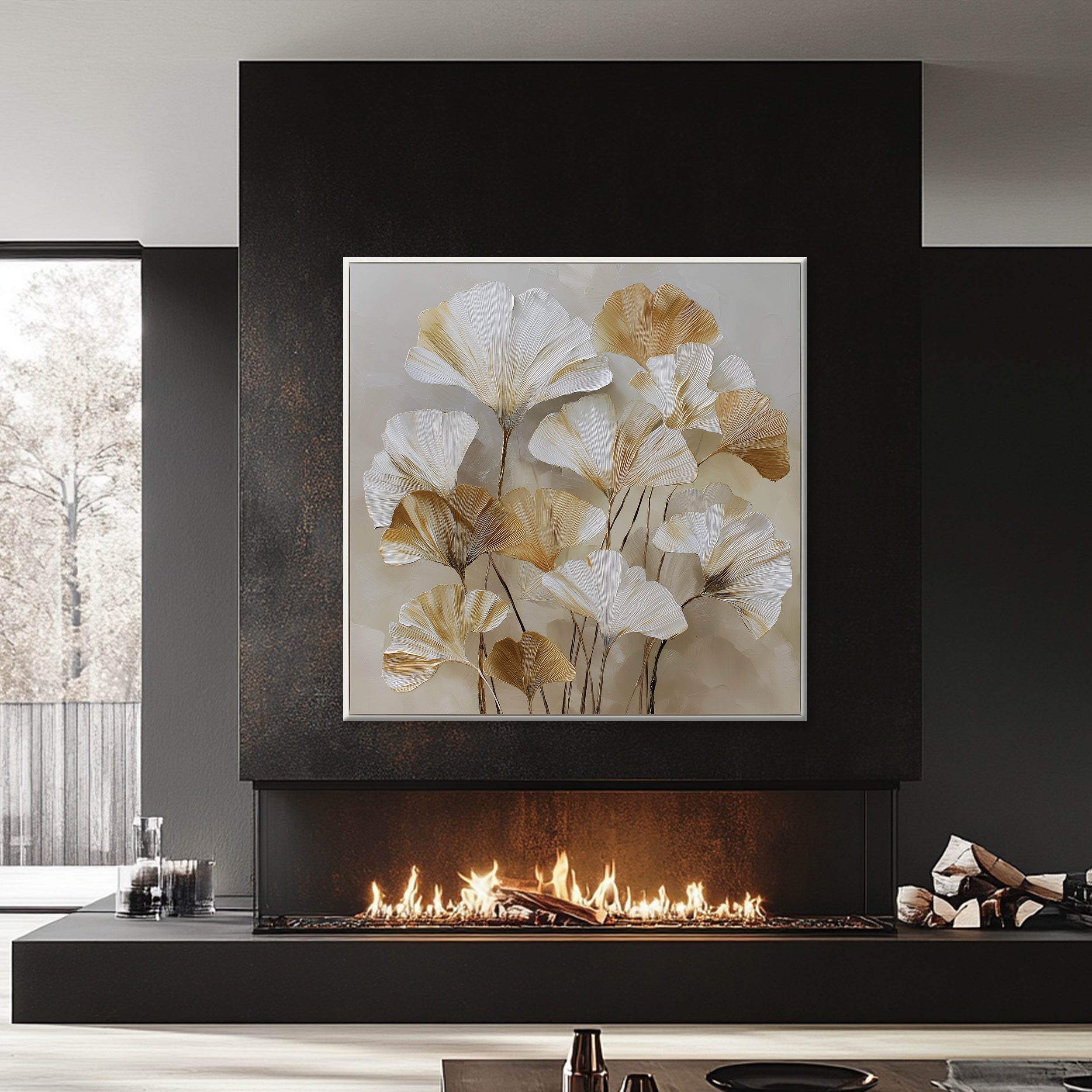 Flower & Tree art #QS135