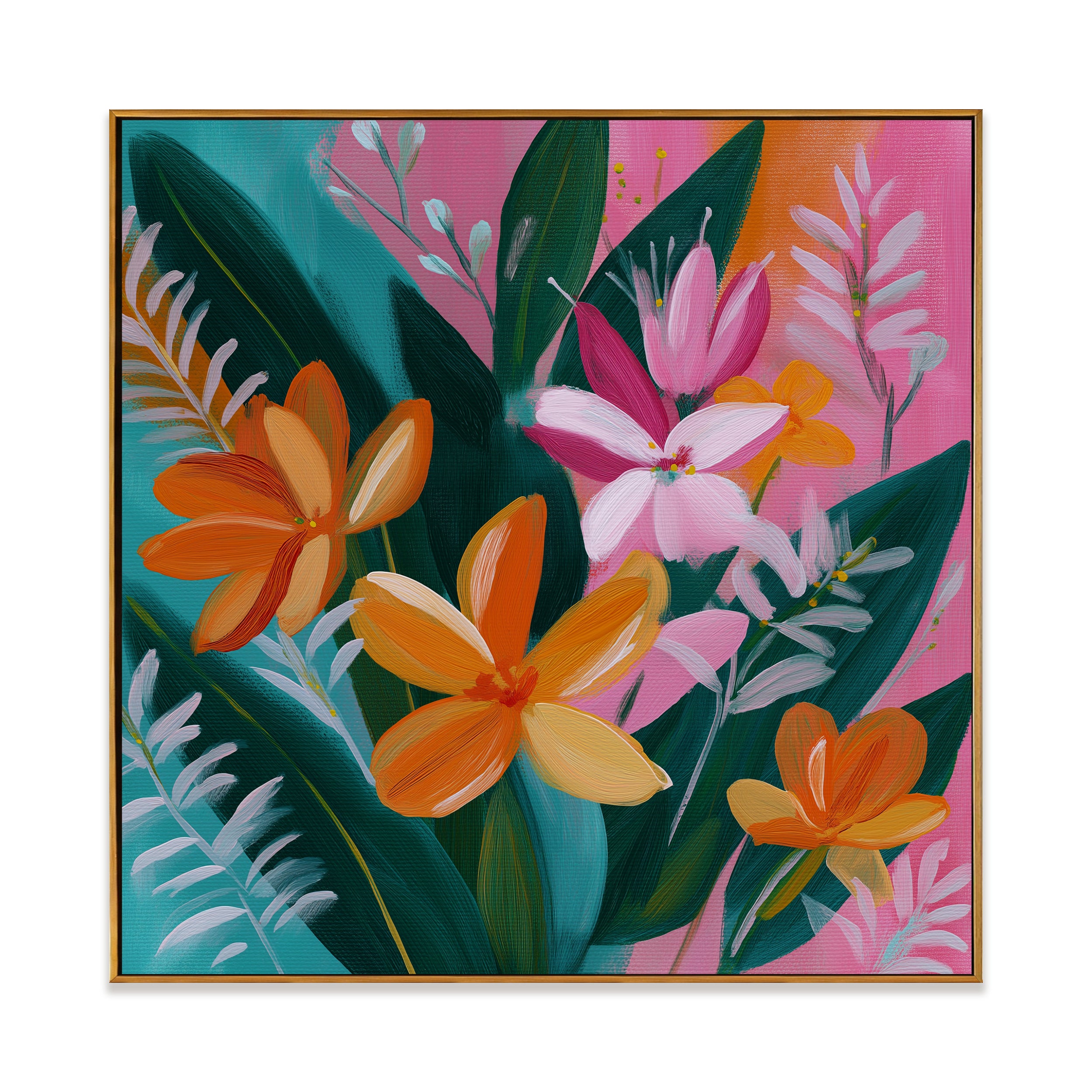 Flower & Tree art #QS055