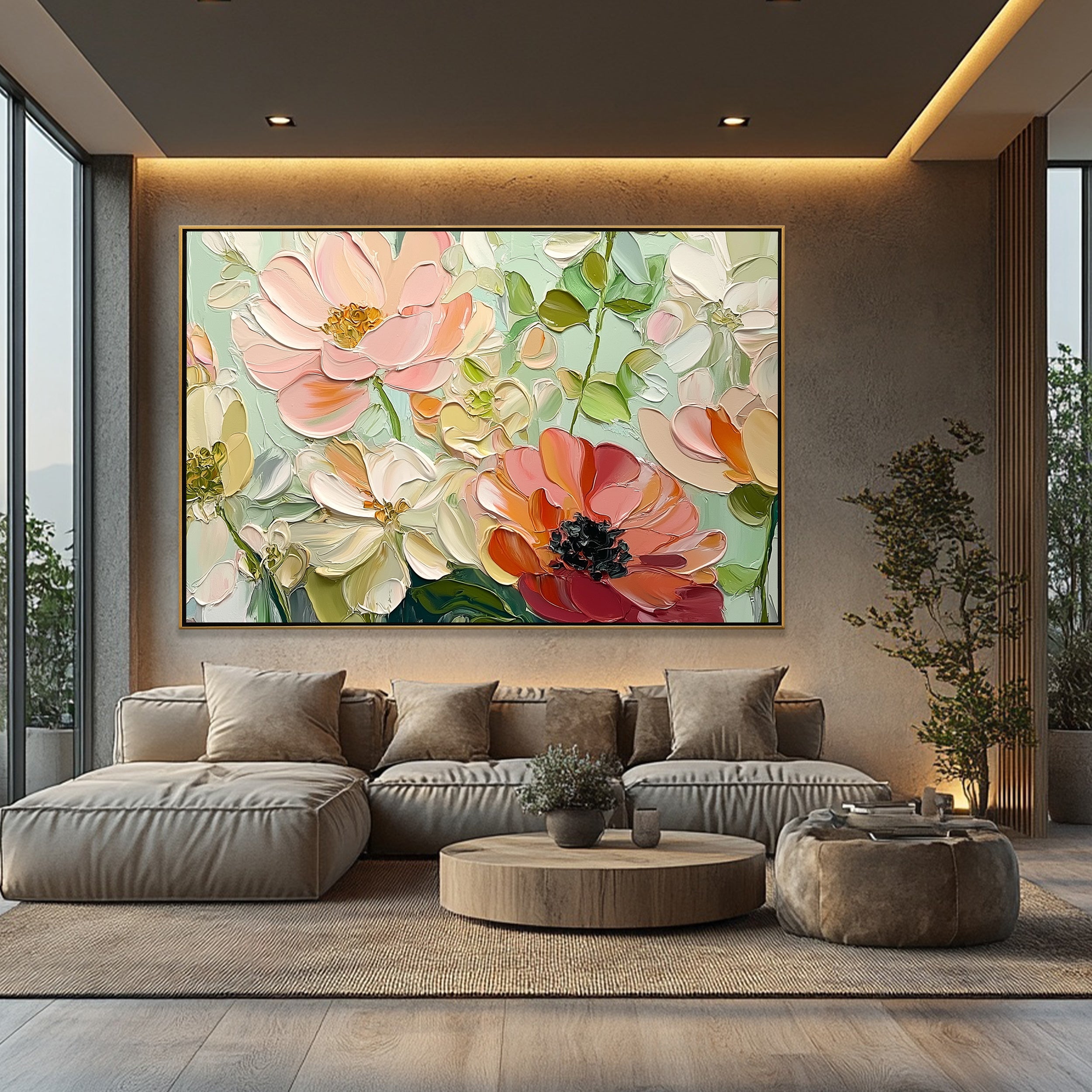 Flower & Tree Art #QS356