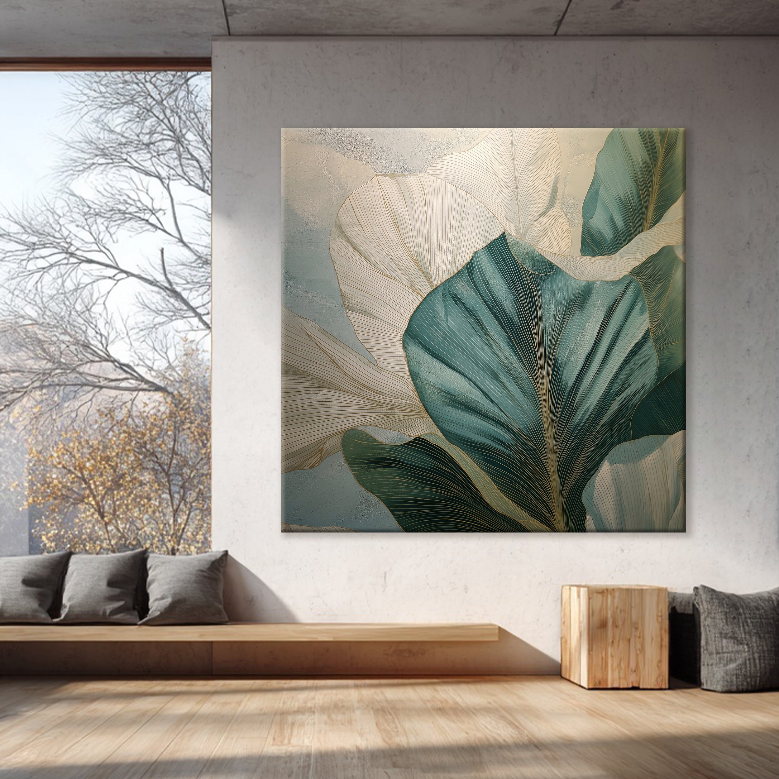 Flower & Tree art #QS140