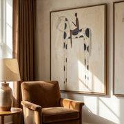 "Vintage Americana Art" - Modern Heavy Impasto Abstract Artwork | Rich Color Palette Knife Painting | Luxury Two-Panel Vertical Wall Art #Q 13