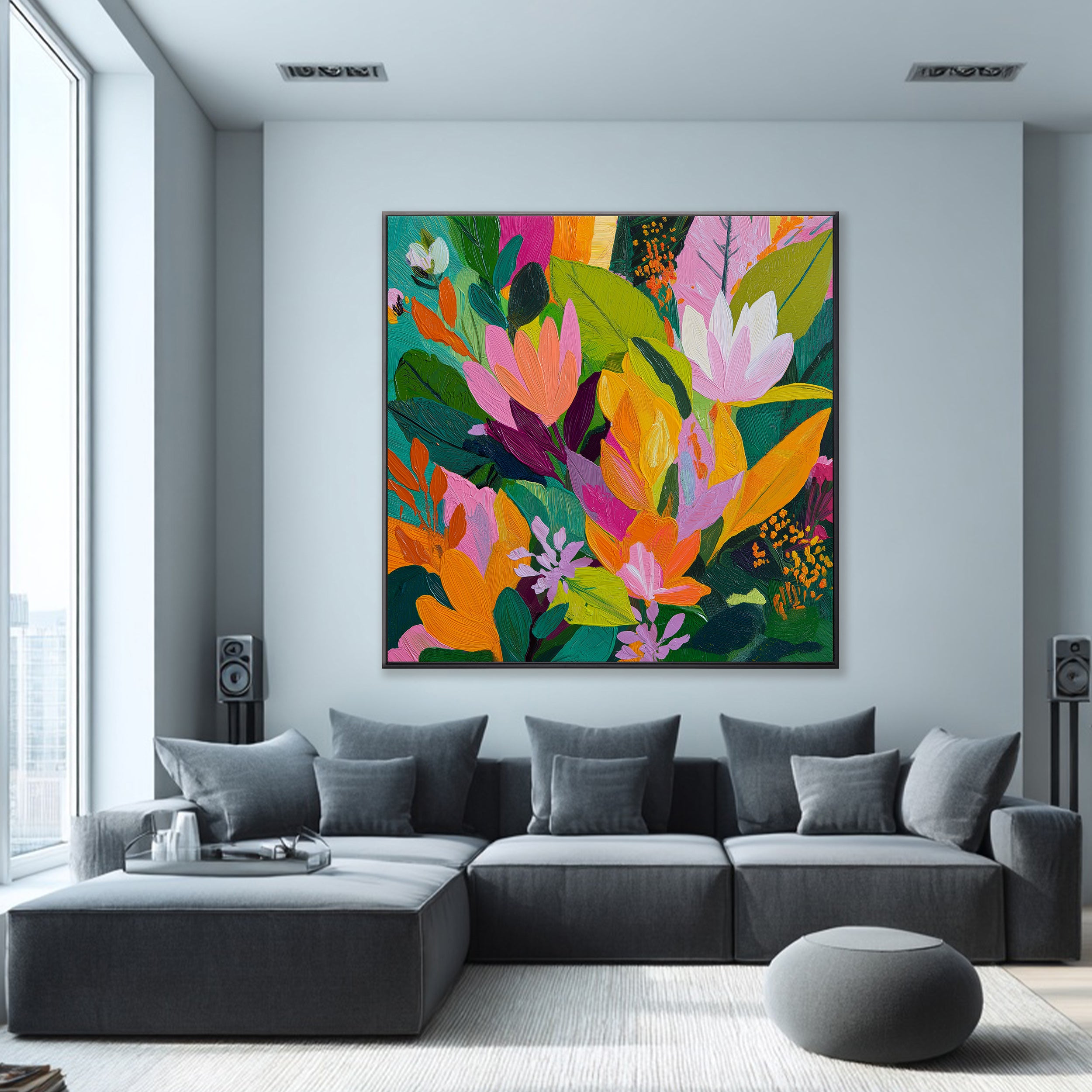 Flower & Tree art #QS063