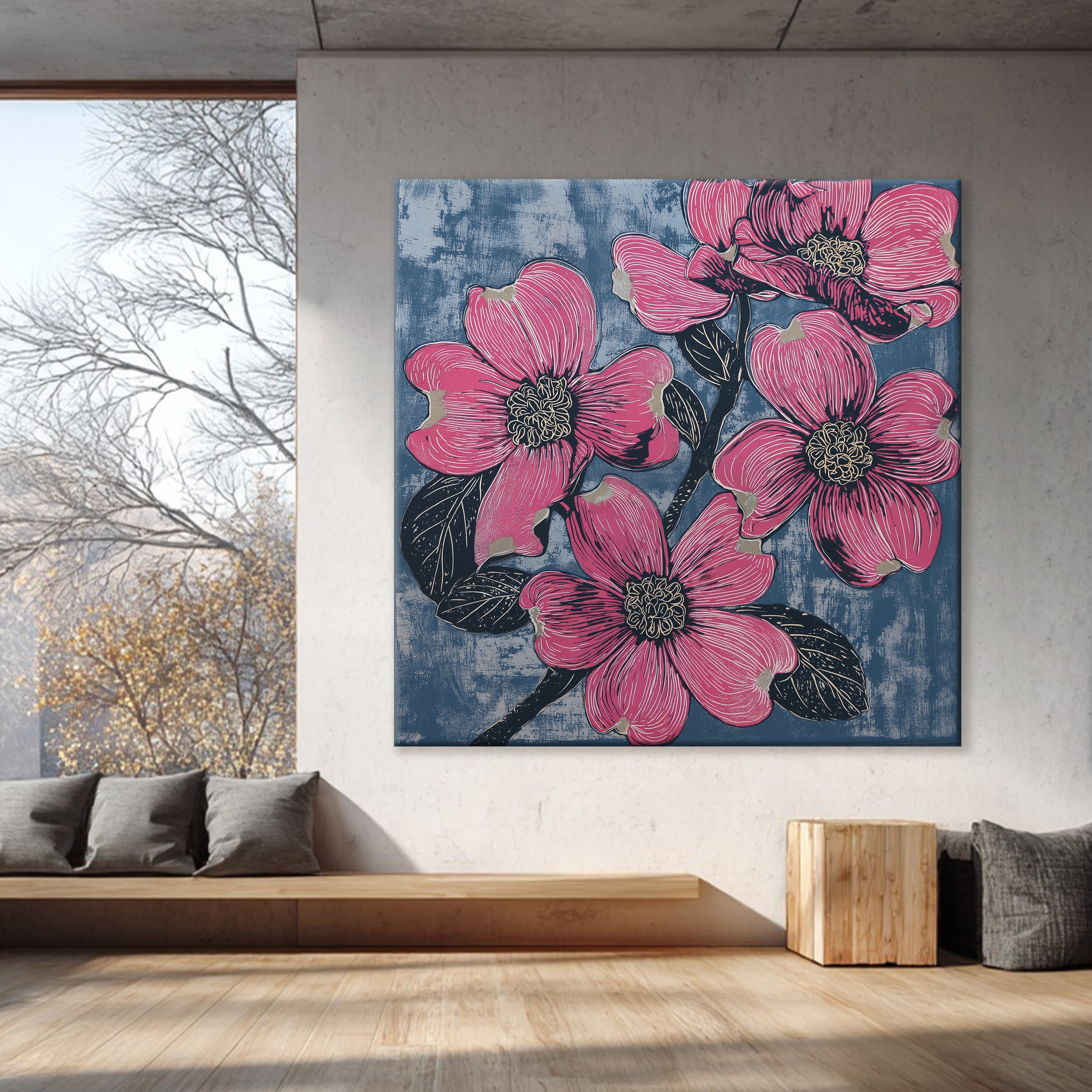 Flower & Tree art #QS146