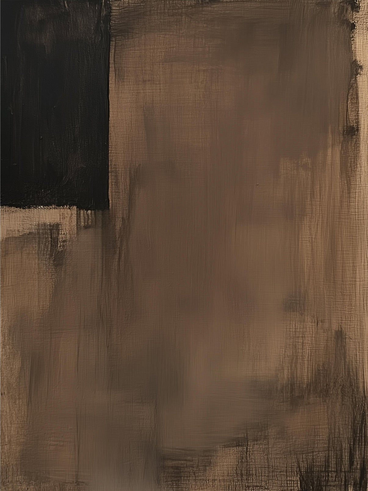 Abstract Large Textured Neutral Art | MuroArt #WG 114 — Front View | Abstract Oil Painting for Home Decor