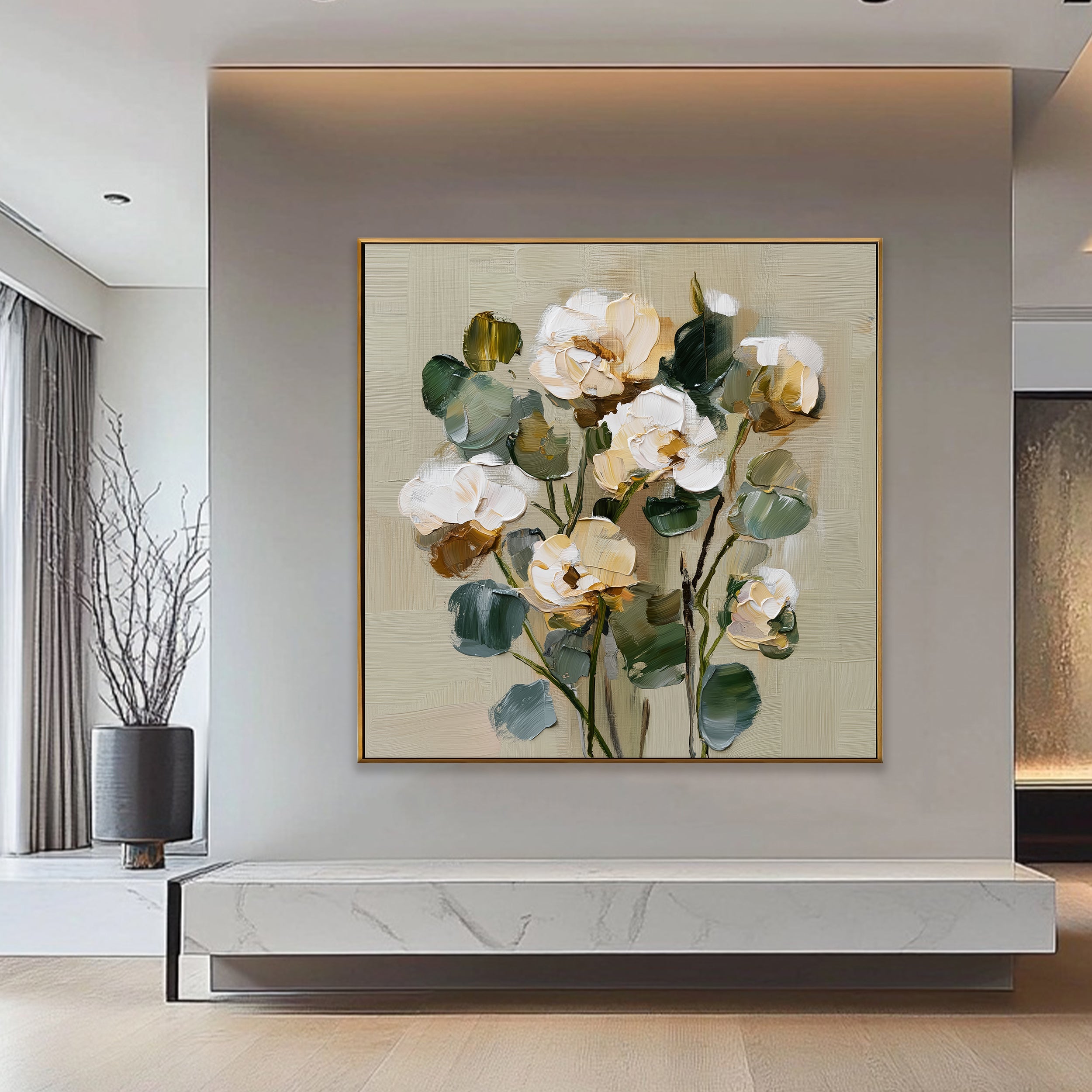 Flower & Tree art #QS235