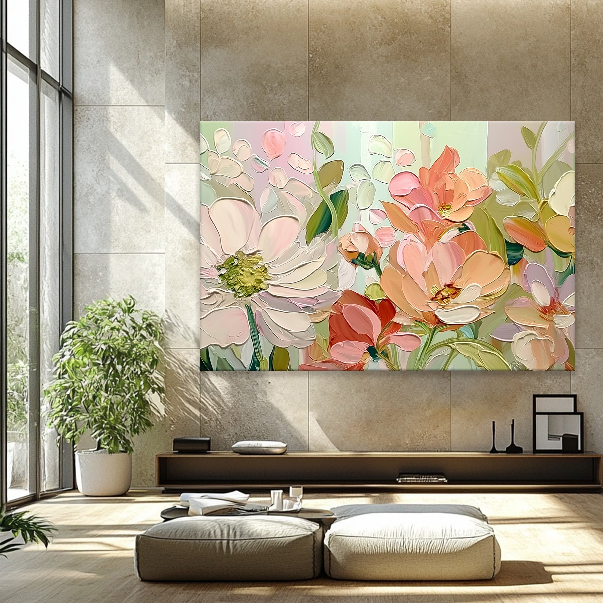 Flower & Tree Art #QS358