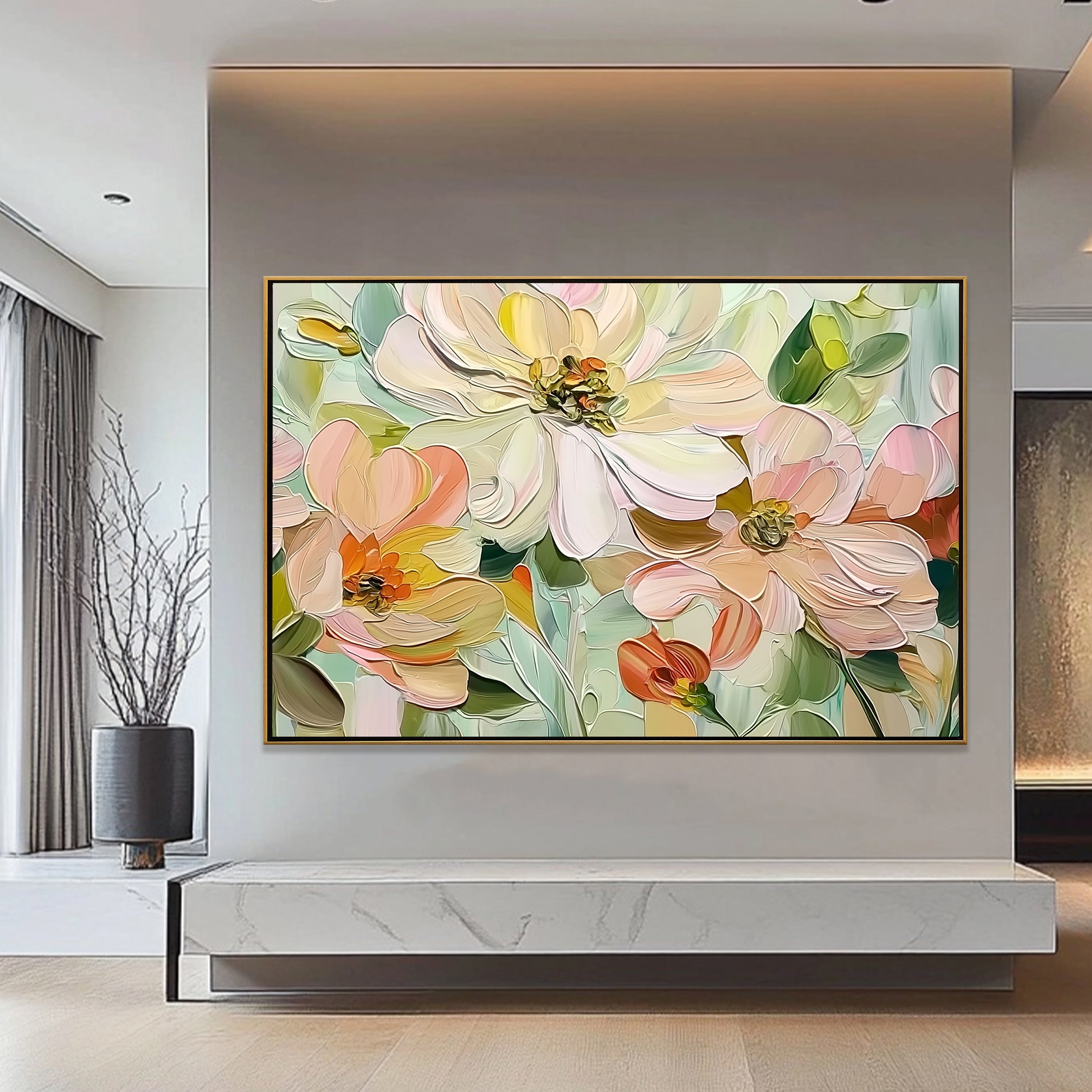 Flower & Tree Art #QS352