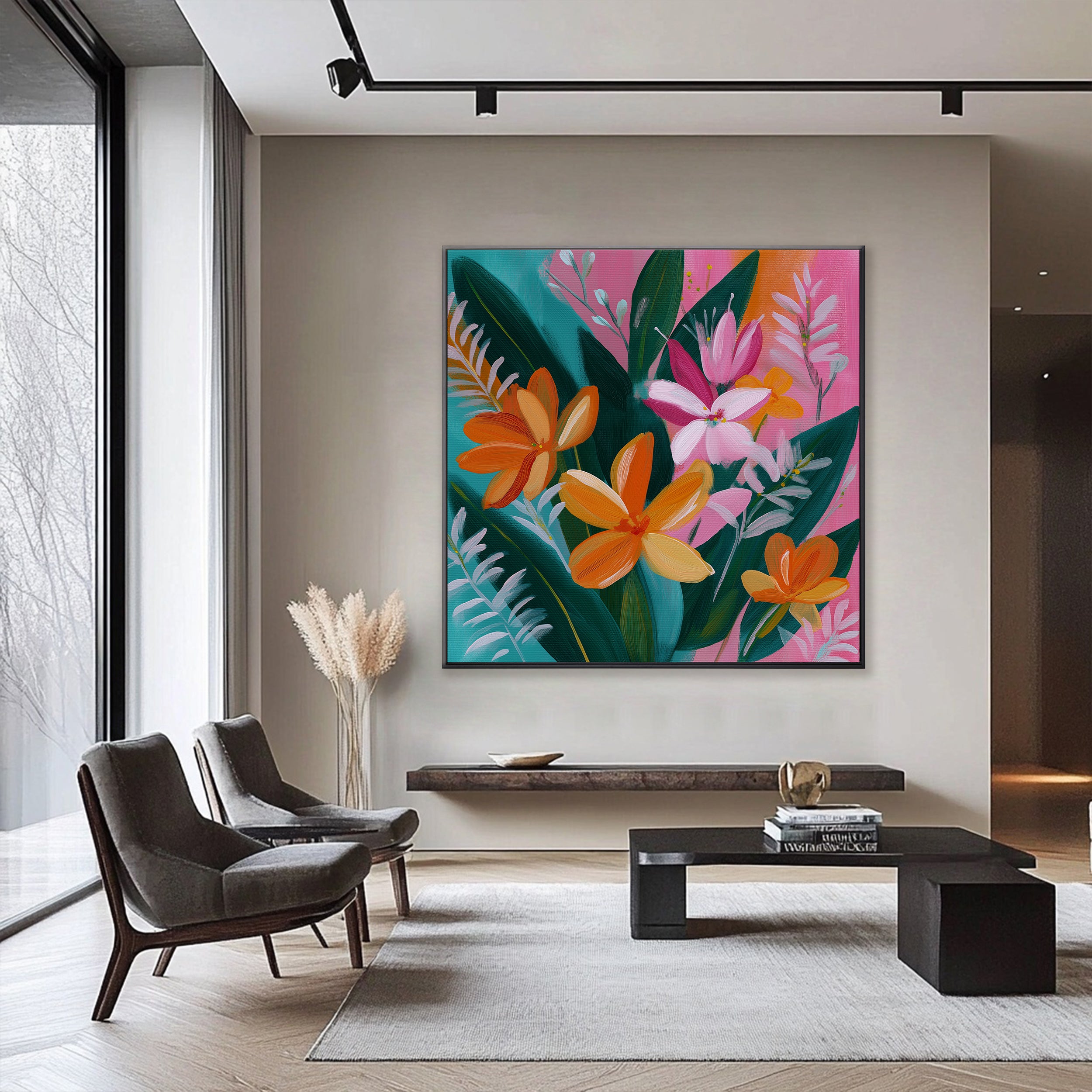 Flower & Tree art #QS055