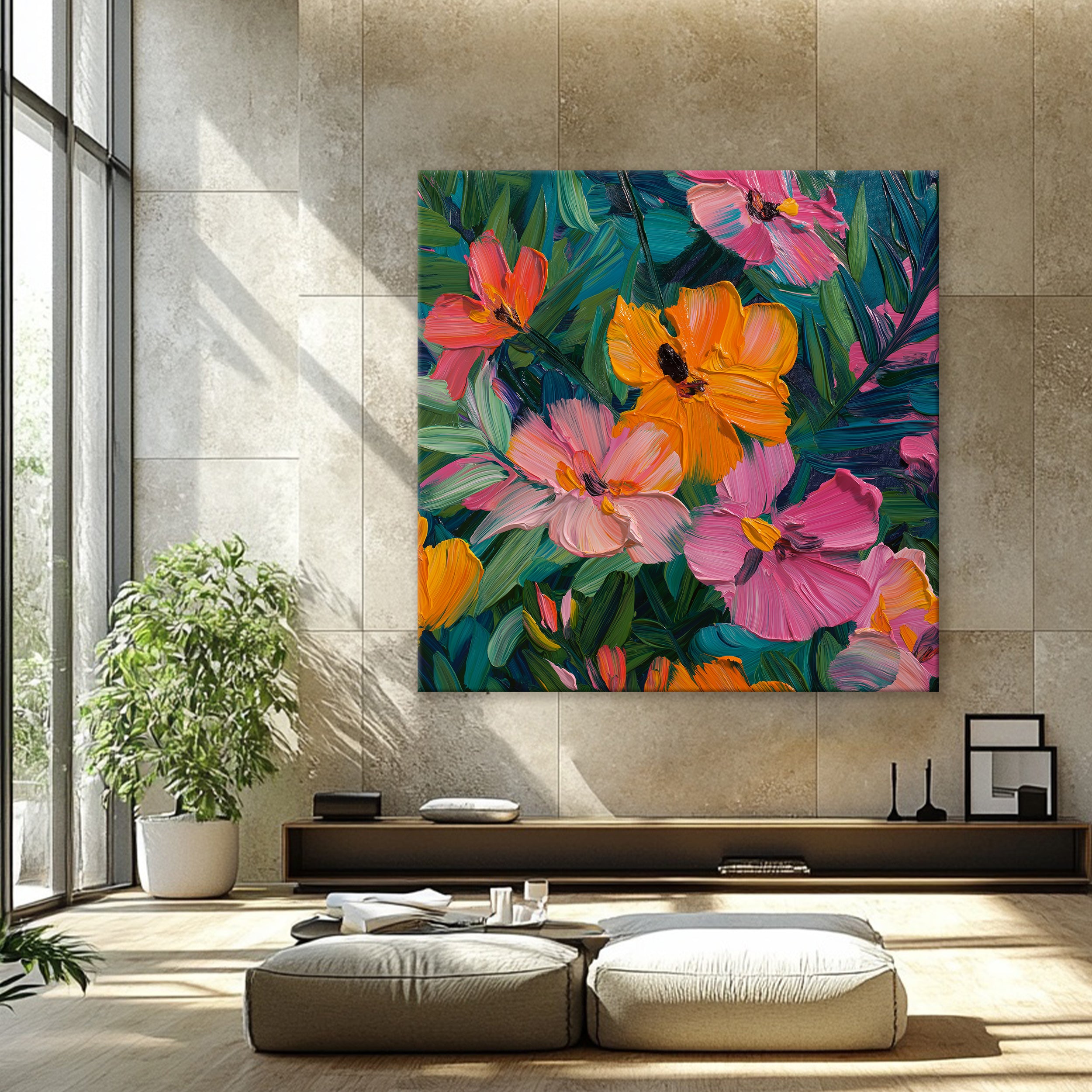 Flower & Tree art #QS064