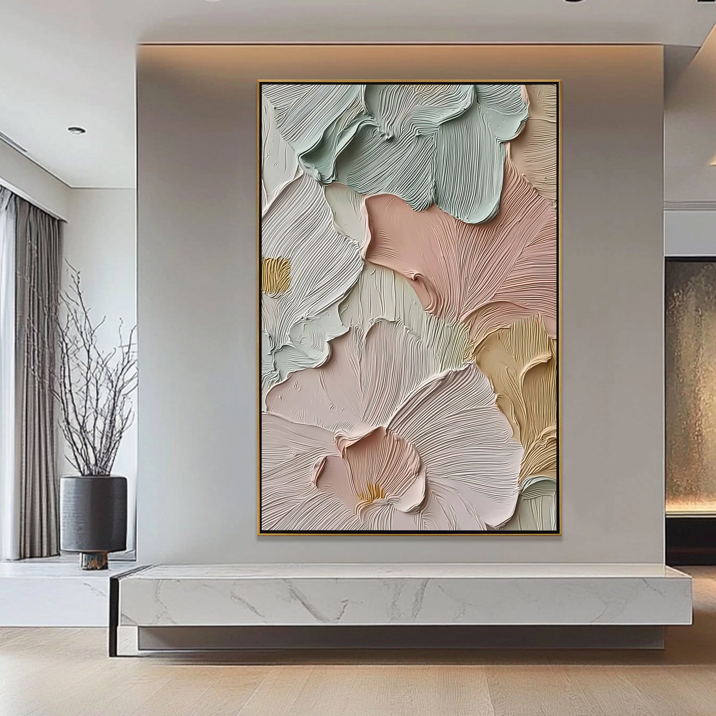 Plaster & Texture Art #QS393