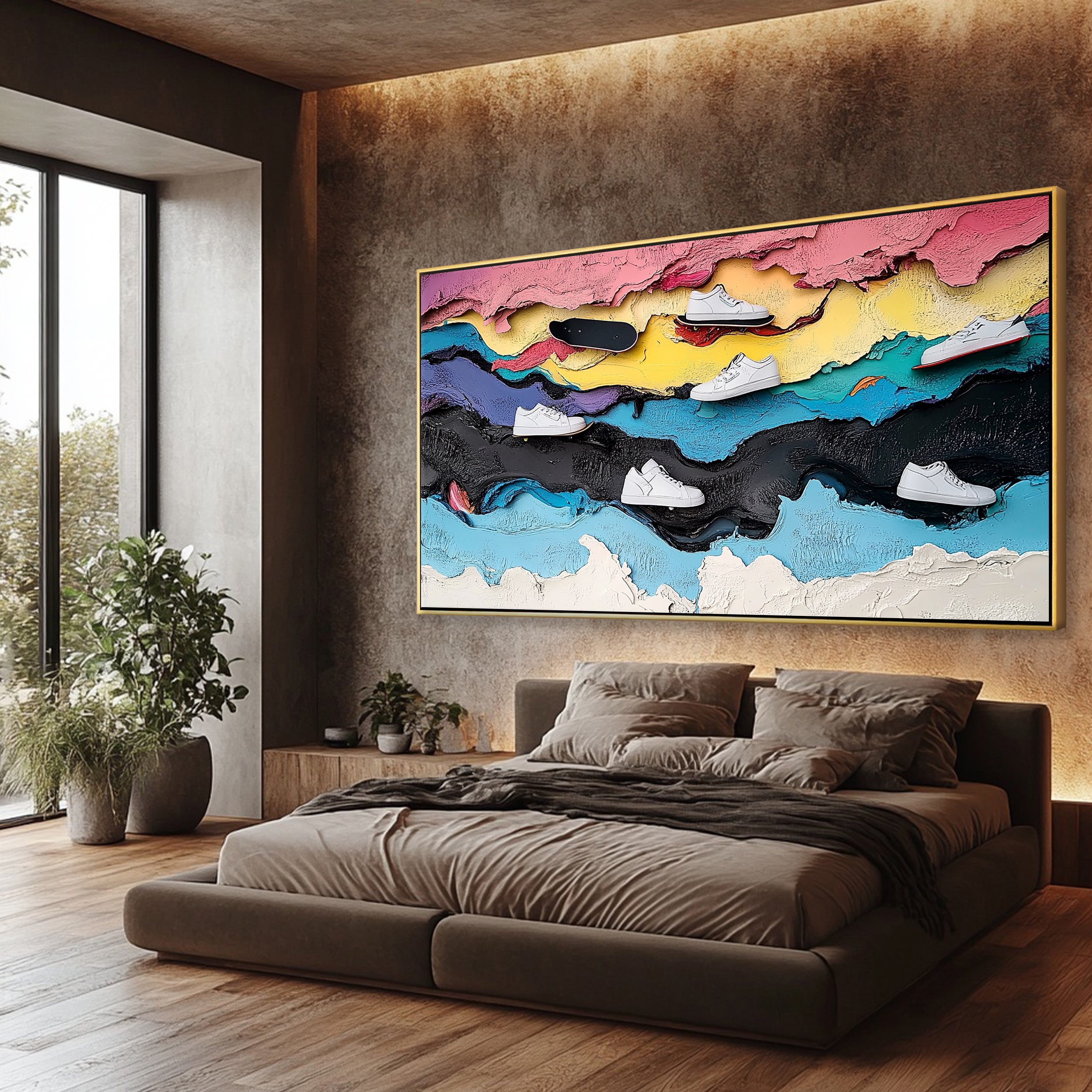 Plaster & Texture Art #QS446