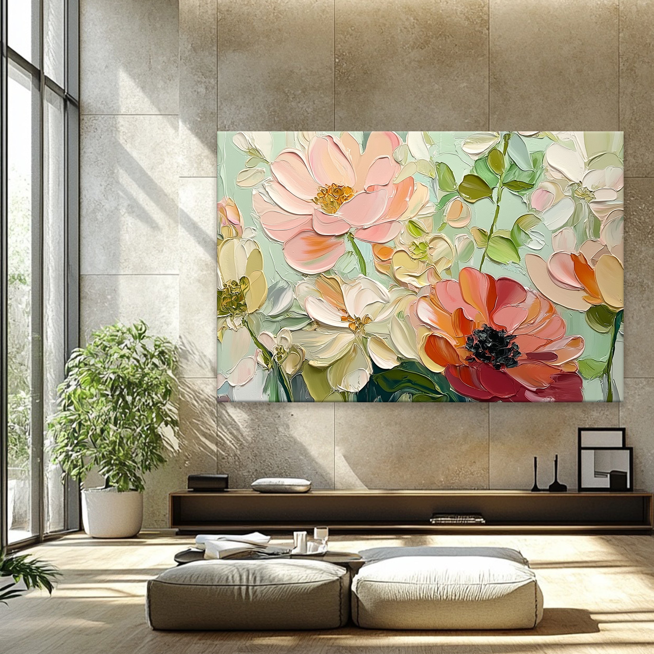 Flower & Tree Art #QS356