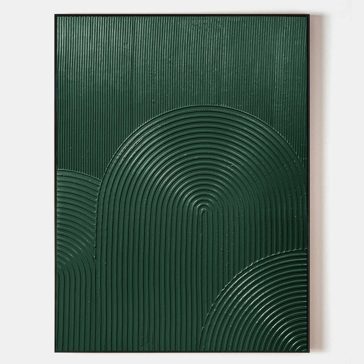 3D Green Abstract Painting #ABAV305