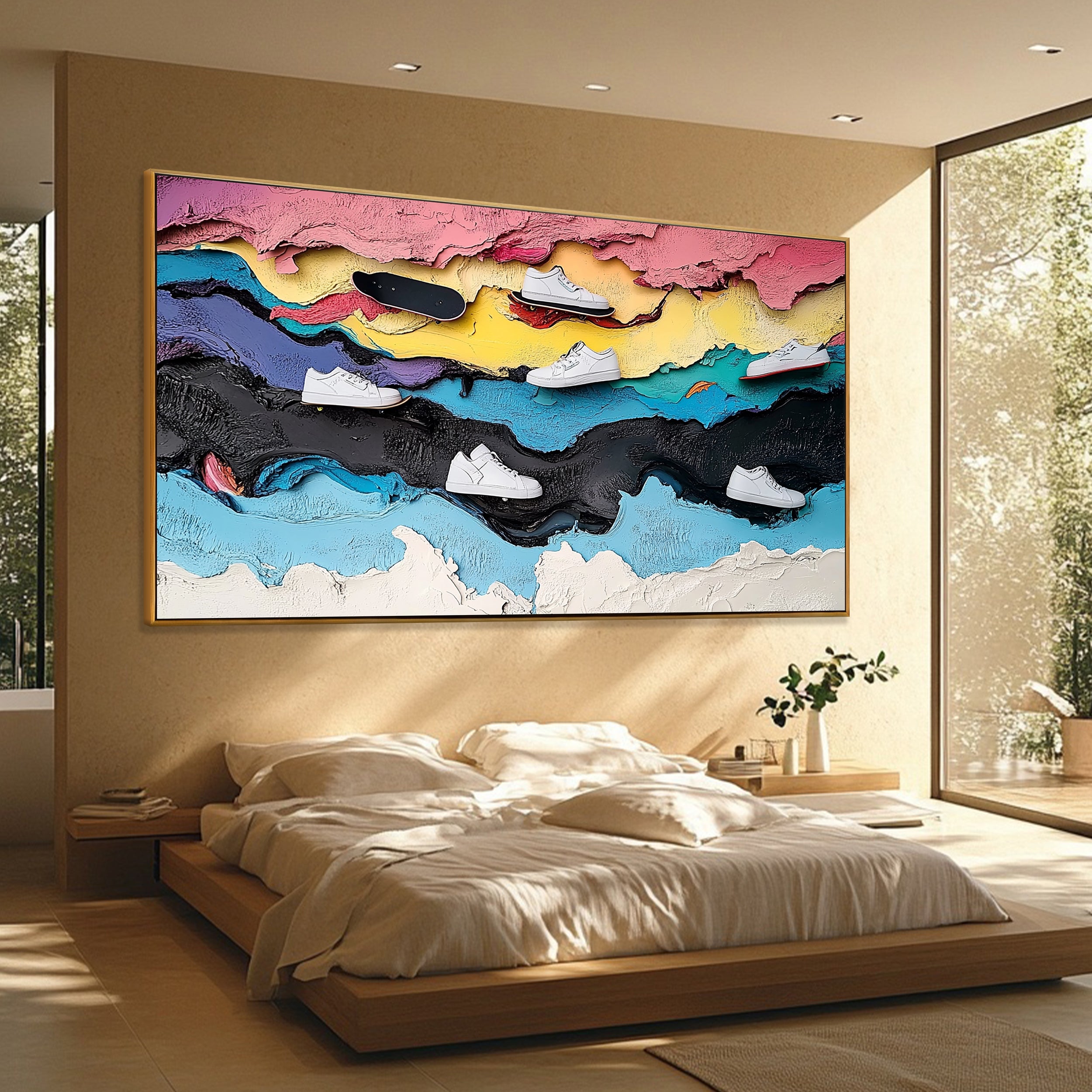 Plaster & Texture Art #QS446