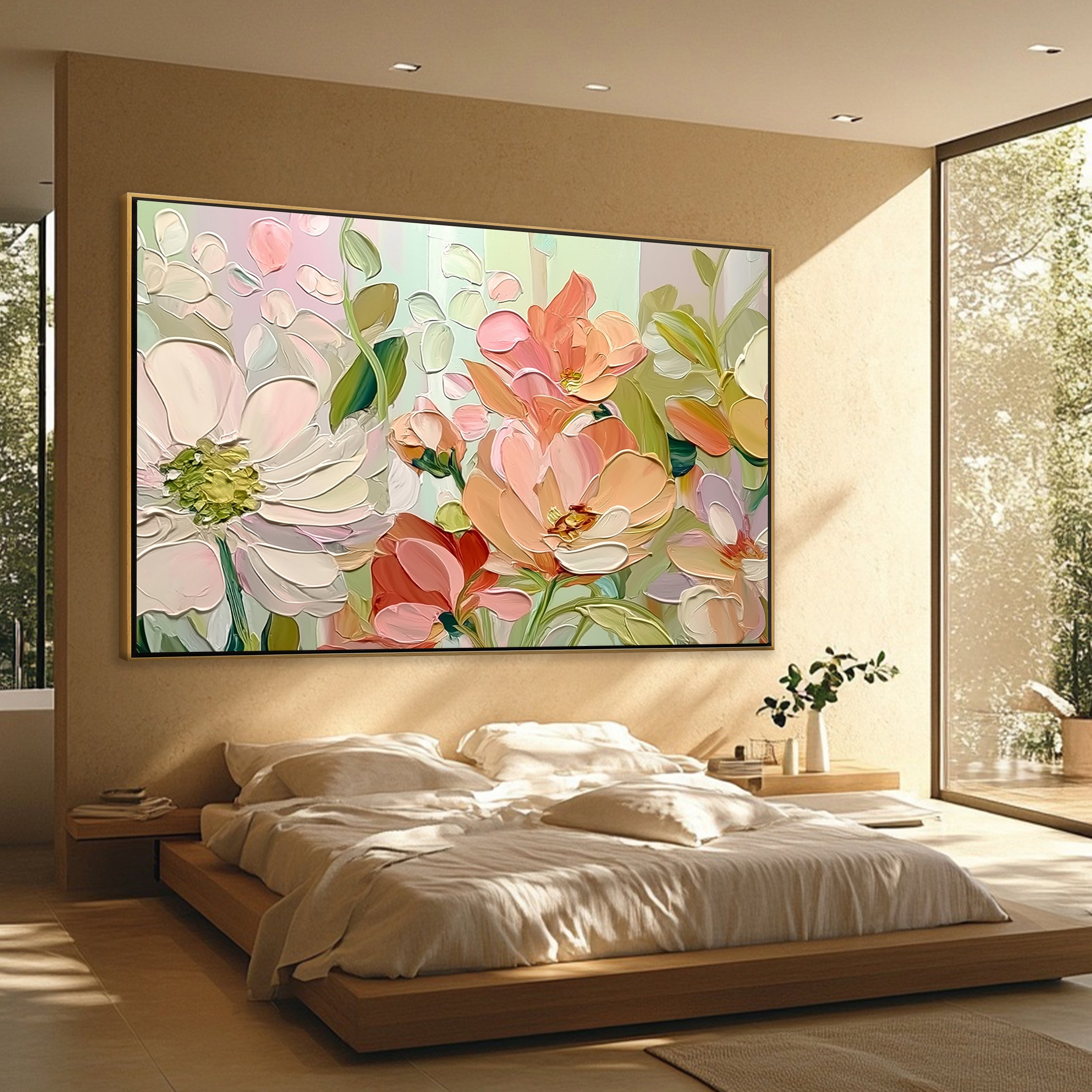 Flower & Tree Art #QS358