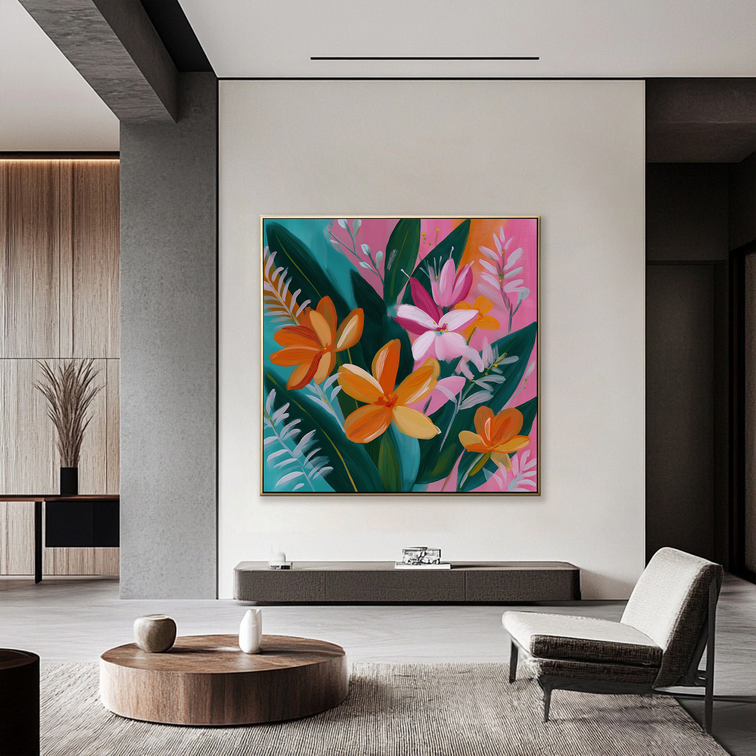 Flower & Tree art #QS055