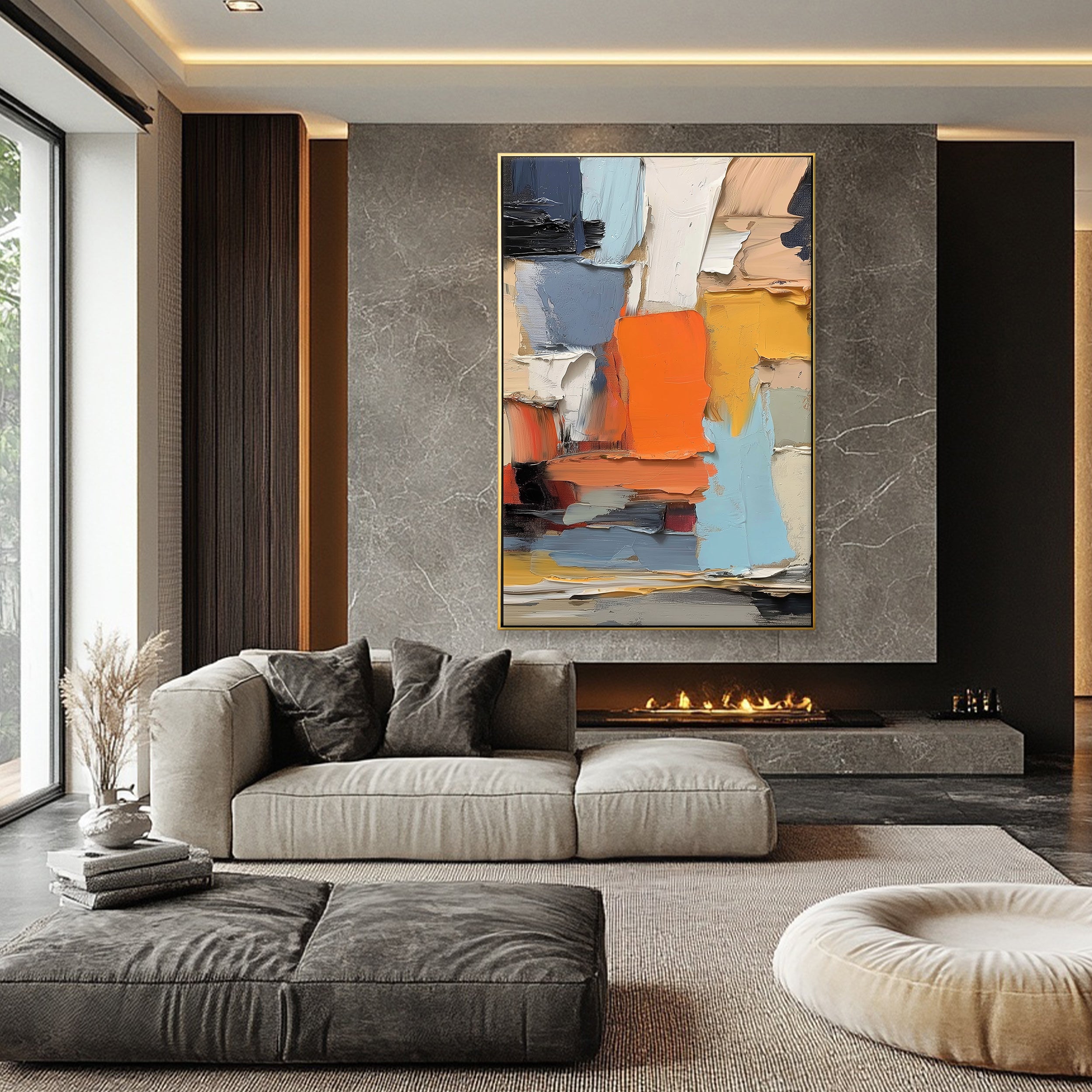 Plaster & Texture Art #QS375