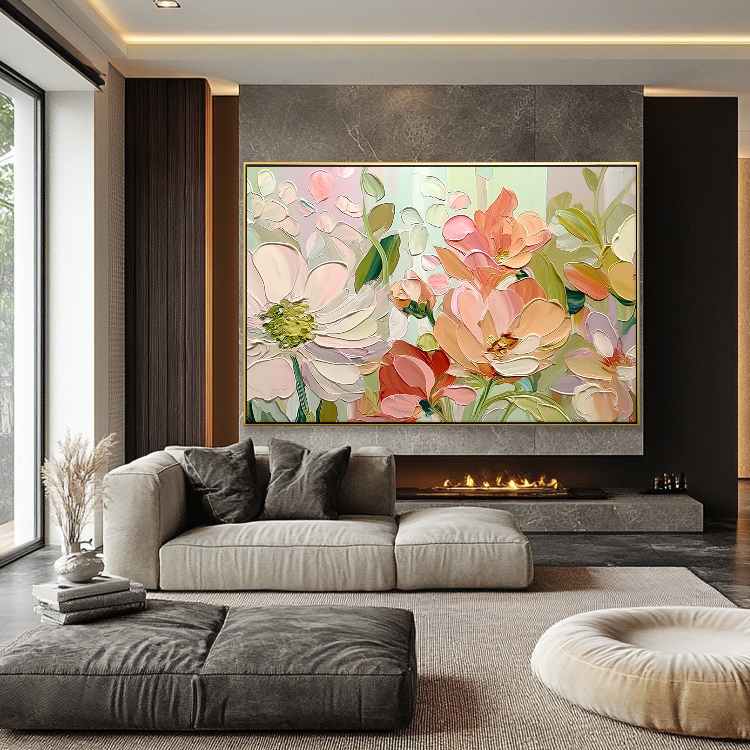 Flower & Tree Art #QS358