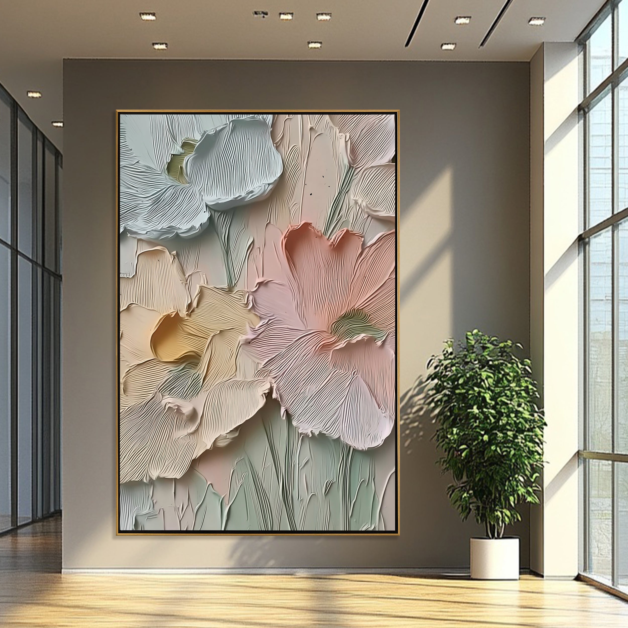 Plaster & Texture Art #QS389