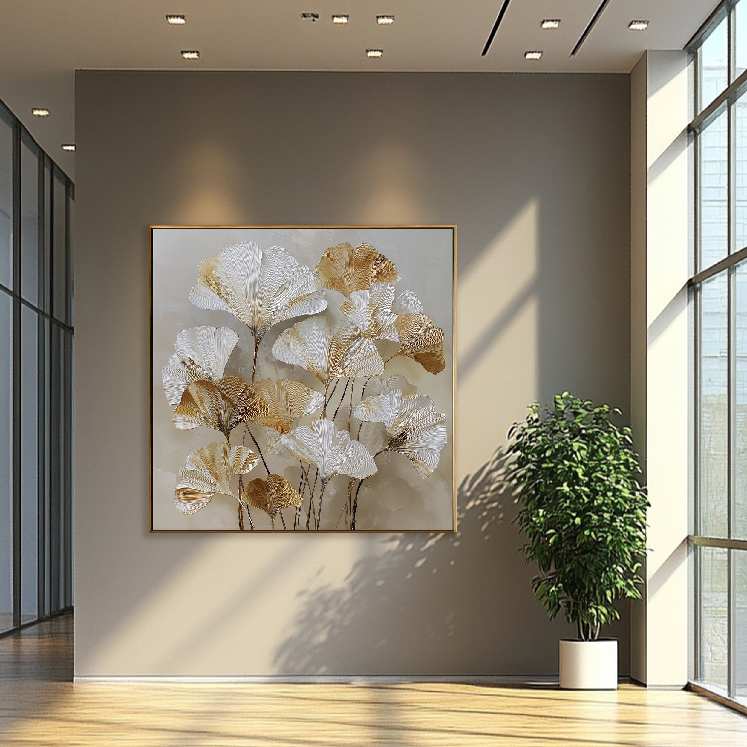 Flower & Tree art #QS135